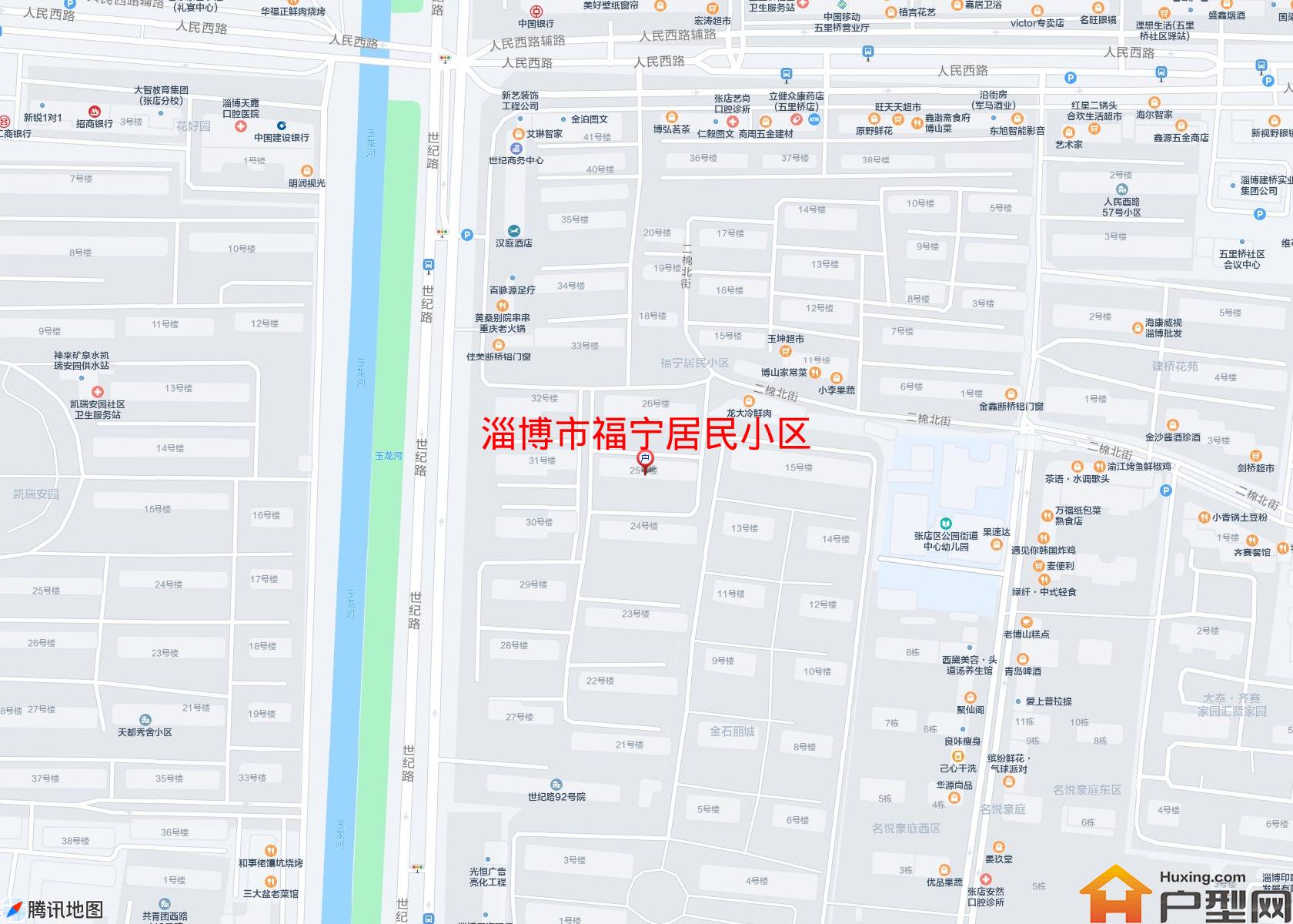 福宁居民小区小区 - 户型网