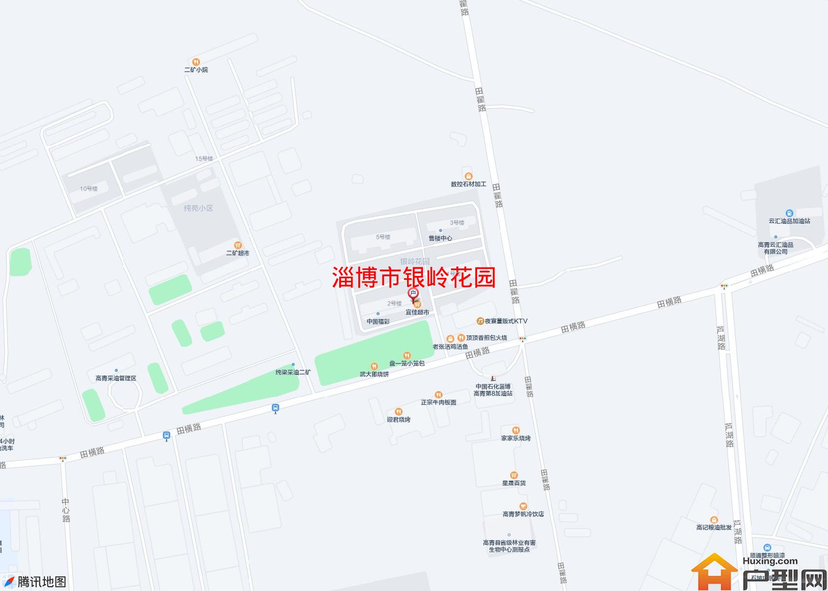银岭花园小区 - 户型网