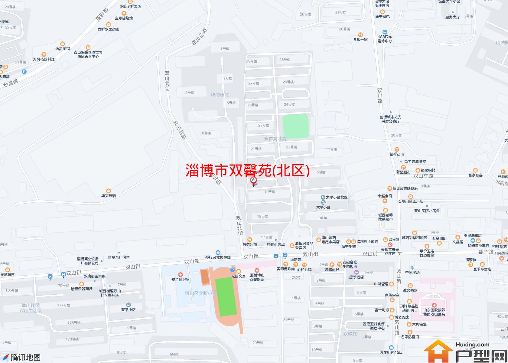 双馨苑(北区)小区 - 户型网