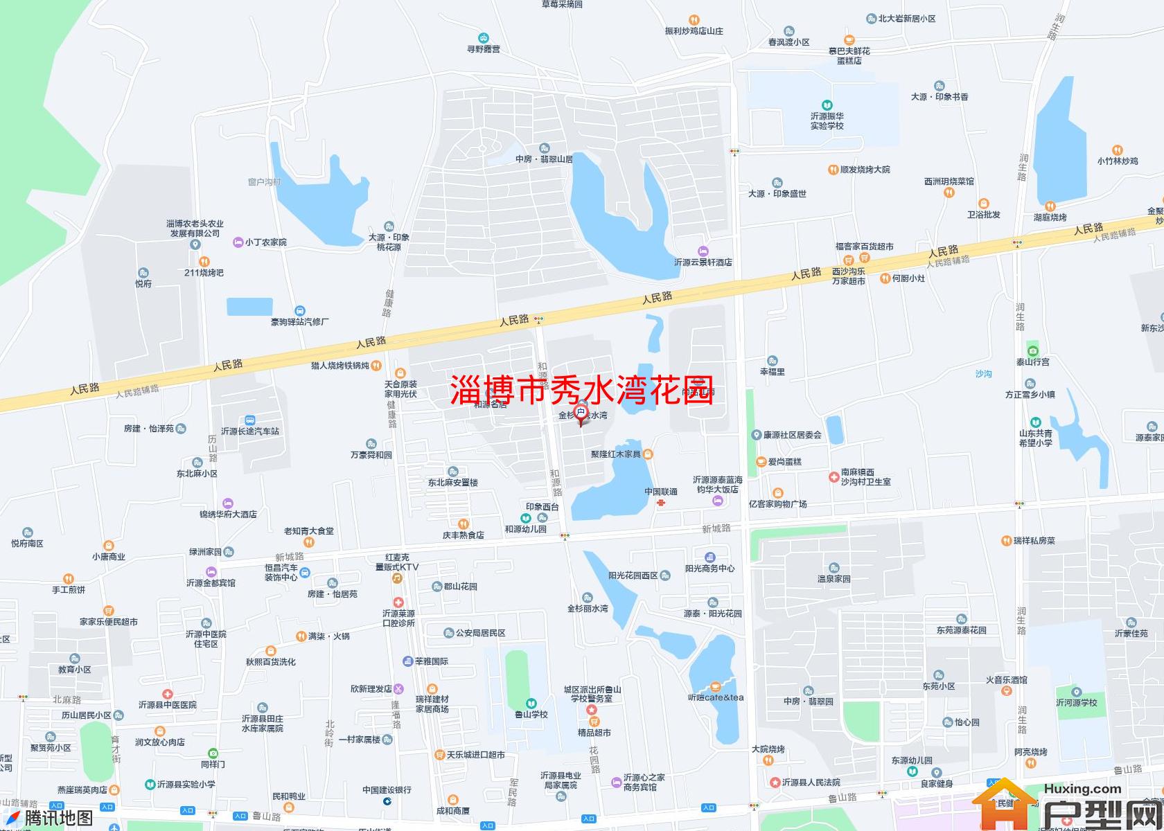 秀水湾花园小区 - 户型网