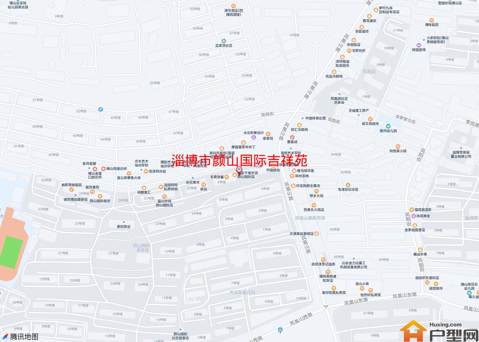 颜山国际吉祥苑小区 - 户型网