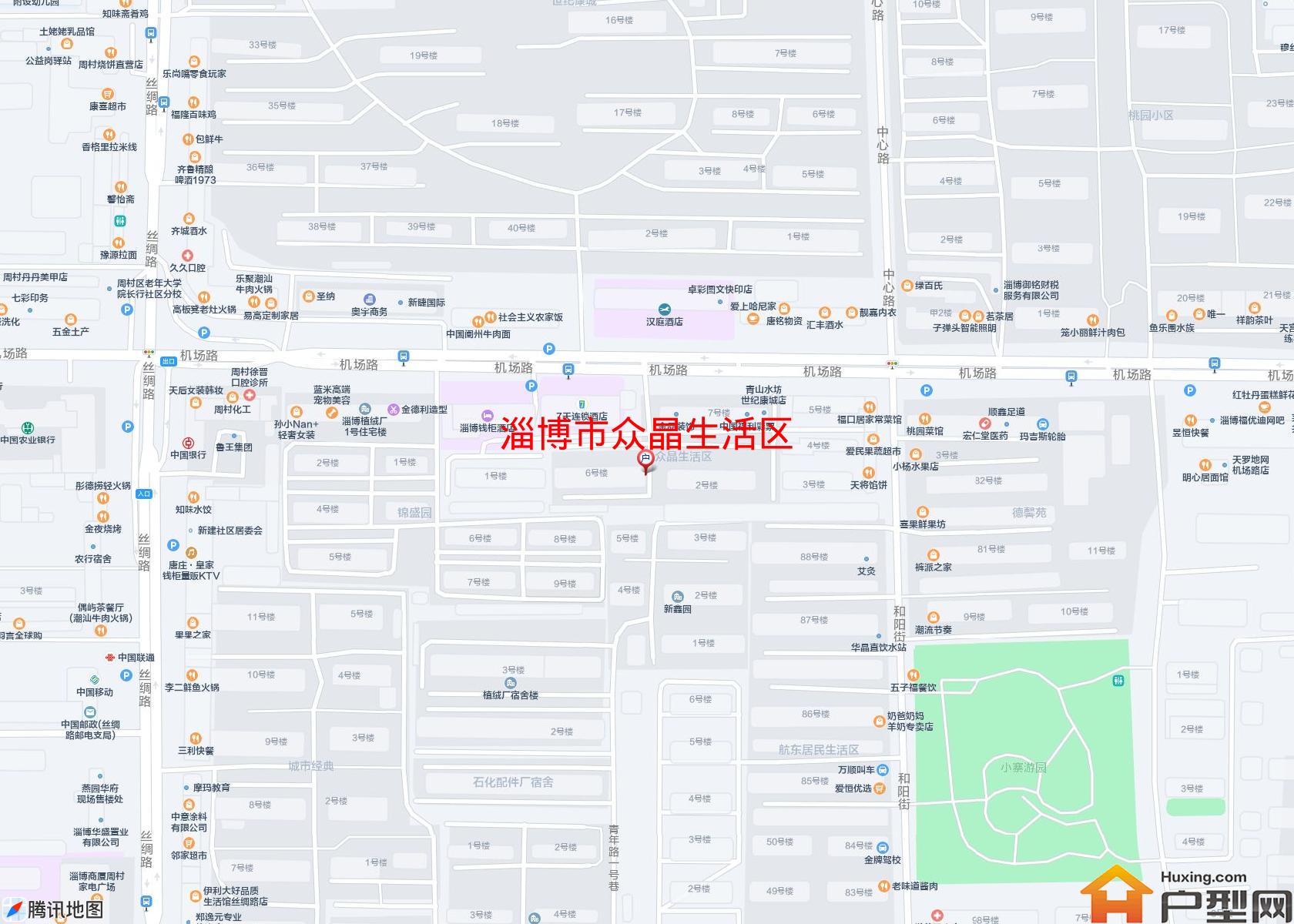 众晶生活区小区 - 户型网