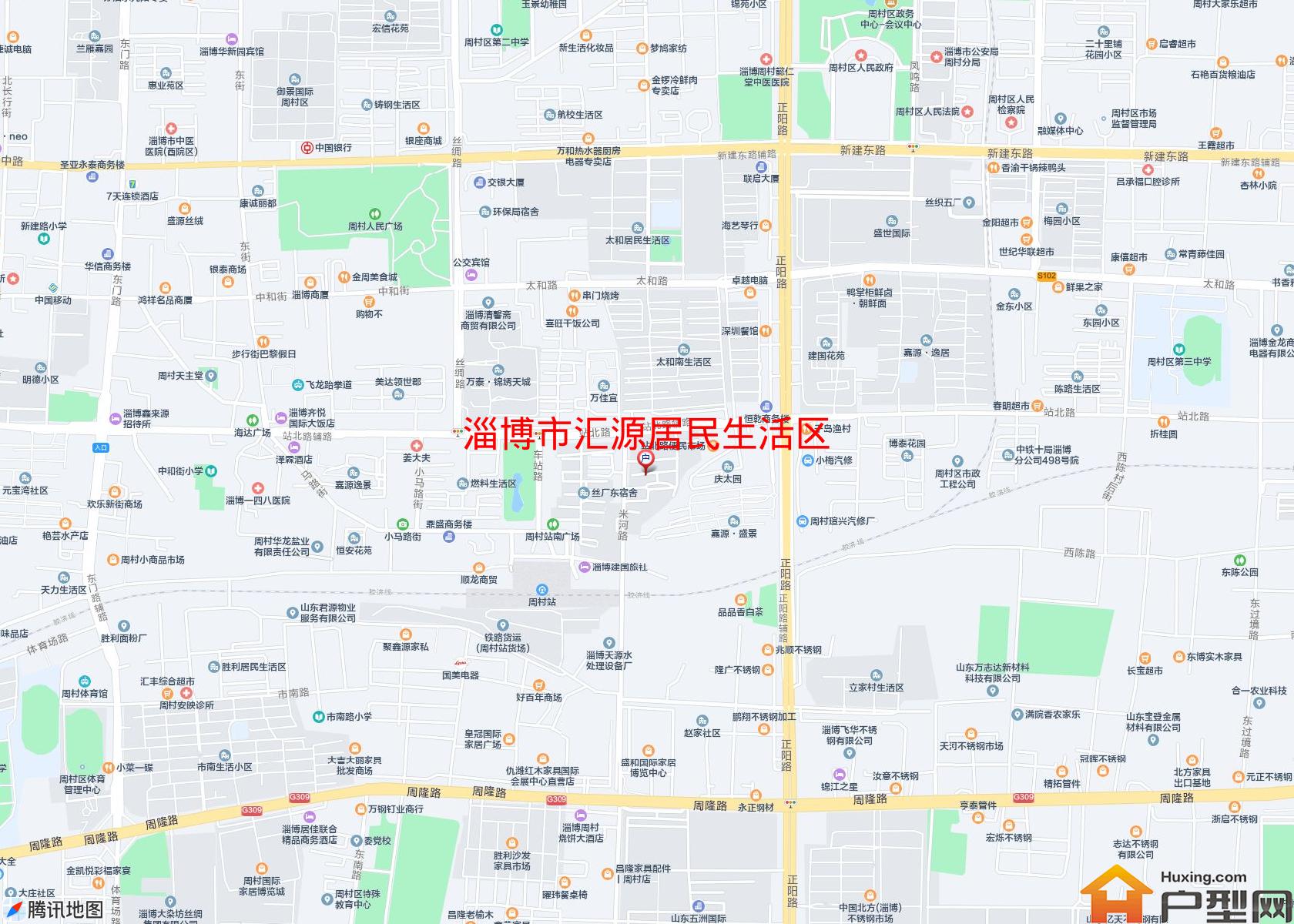 汇源居民生活区小区 - 户型网