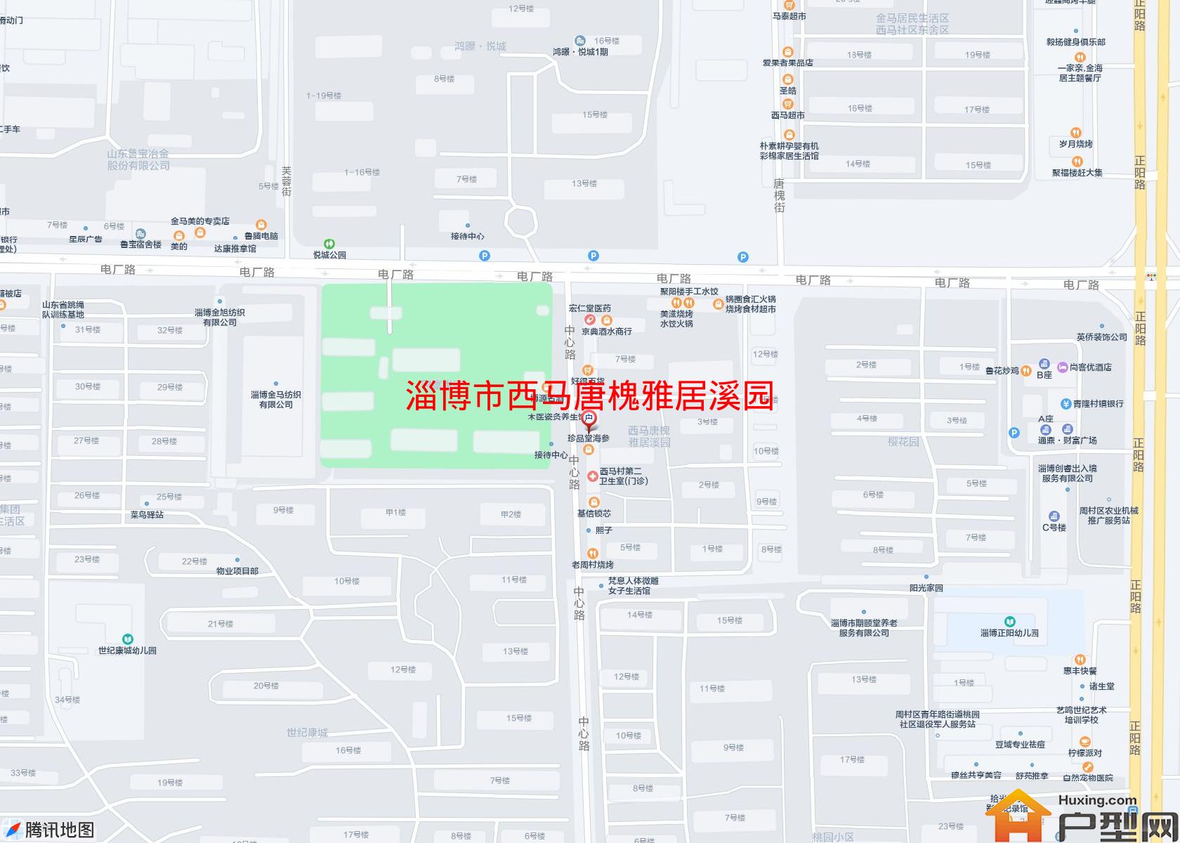 西马唐槐雅居溪园小区 - 户型网
