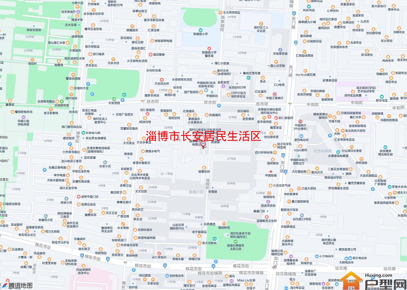 长安居民生活区小区 - 户型网