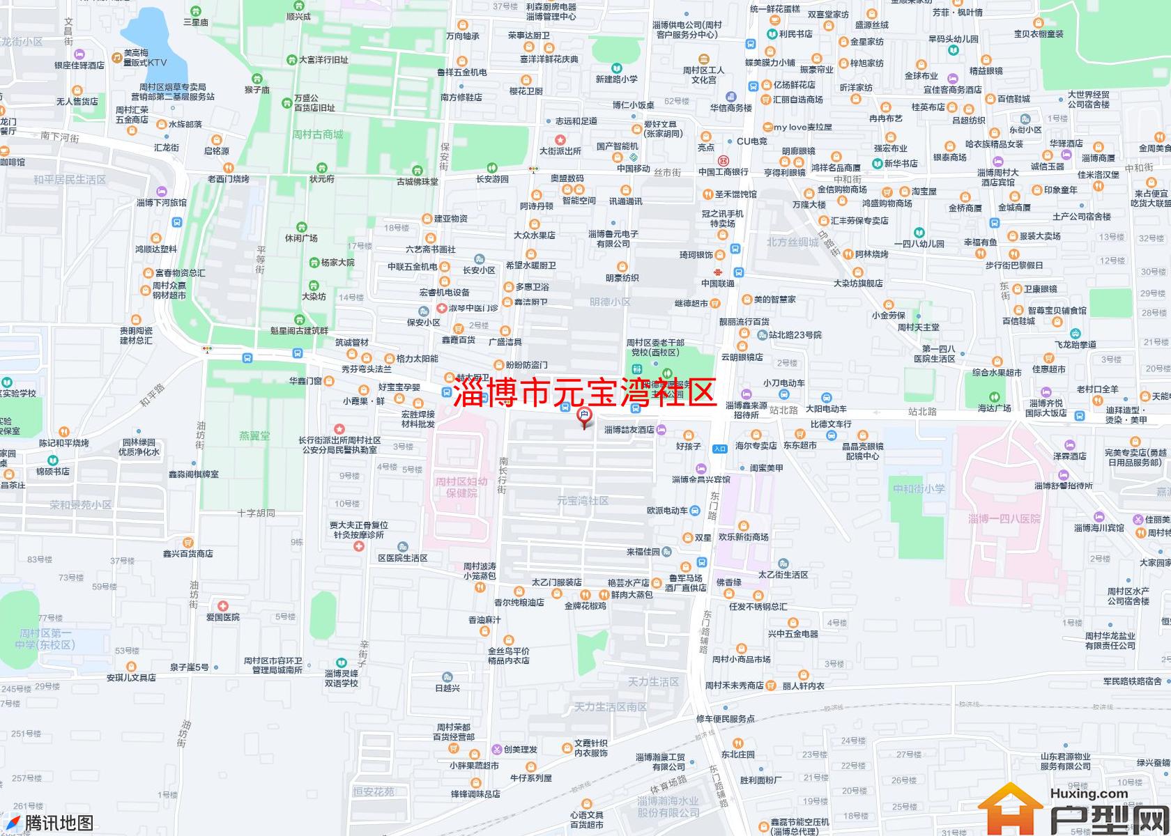 元宝湾社区小区 - 户型网