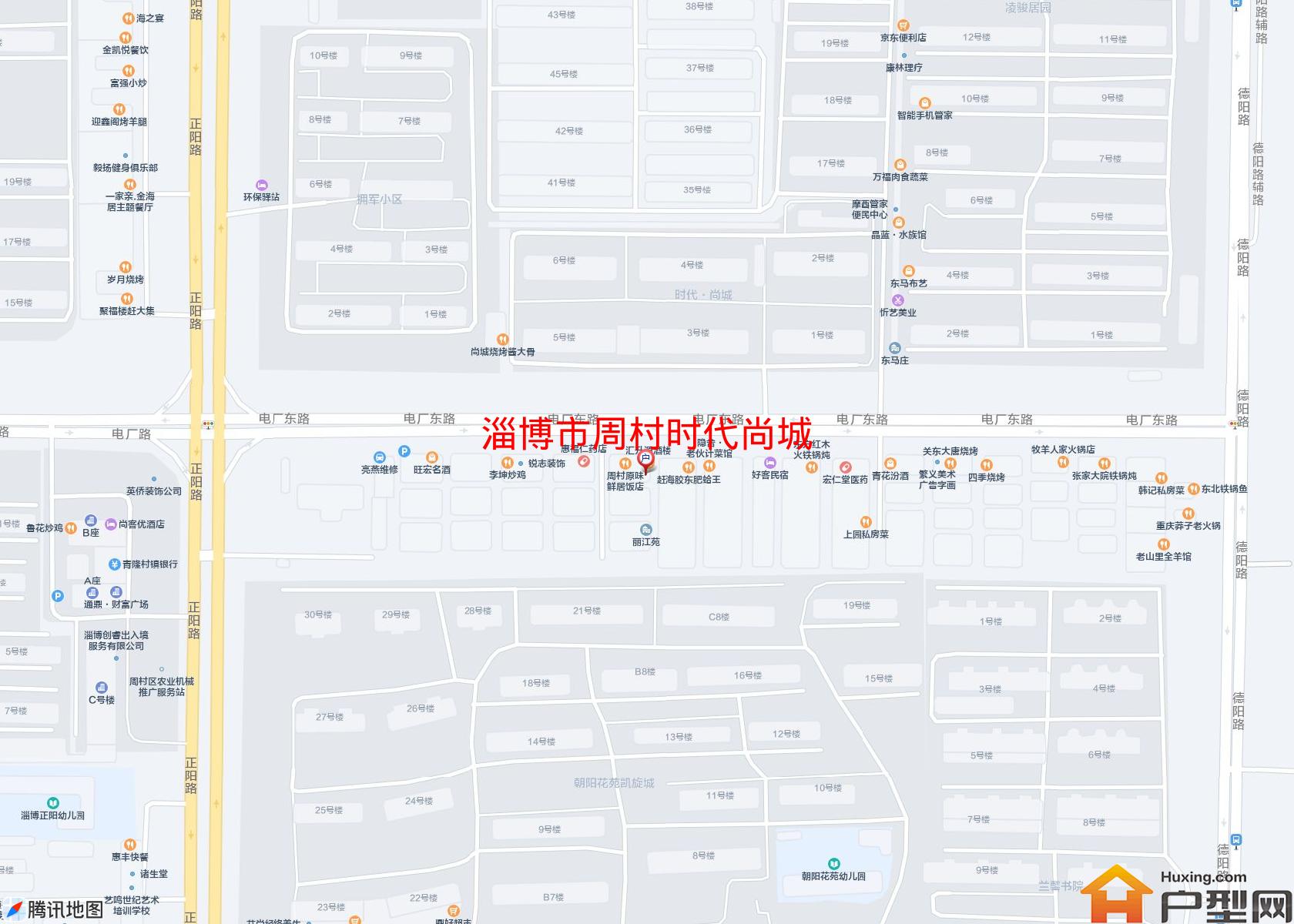 周村时代尚城小区 - 户型网