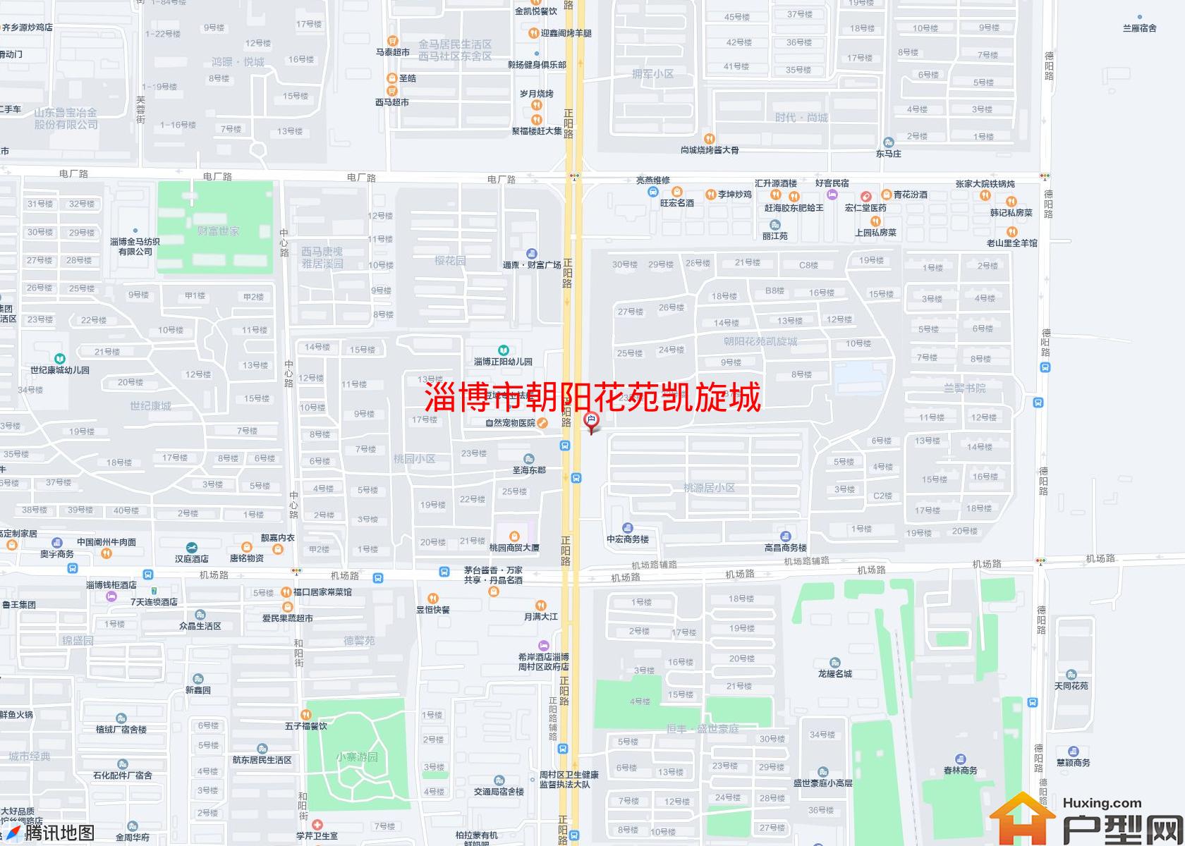 朝阳花苑凯旋城小区 - 户型网
