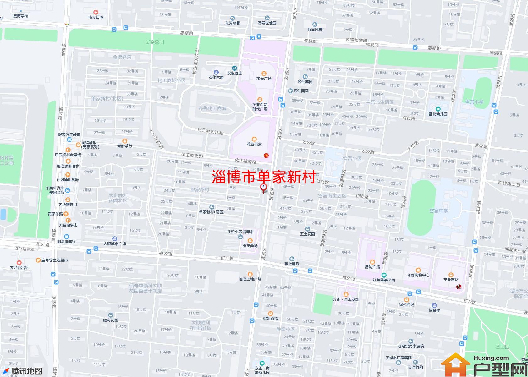 单家新村小区 - 户型网