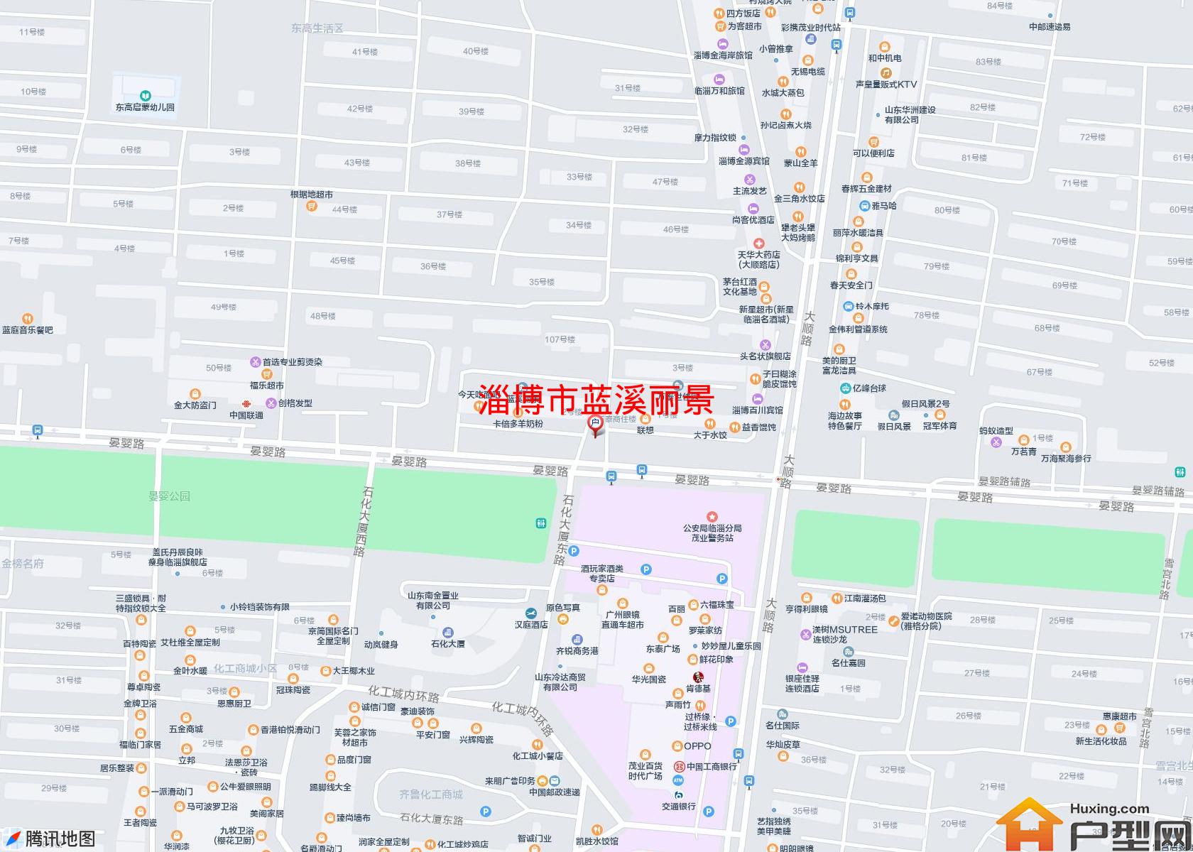 蓝溪丽景小区 - 户型网