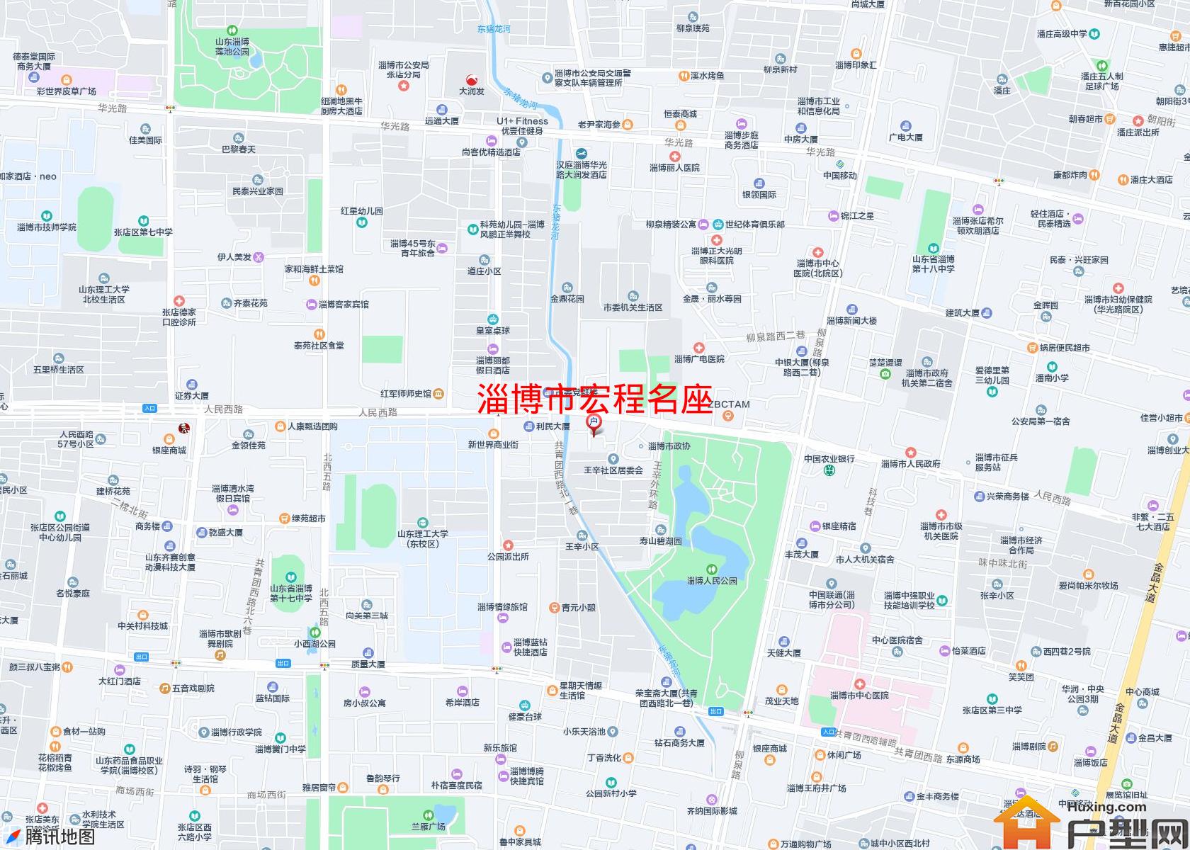 宏程名座小区 - 户型网