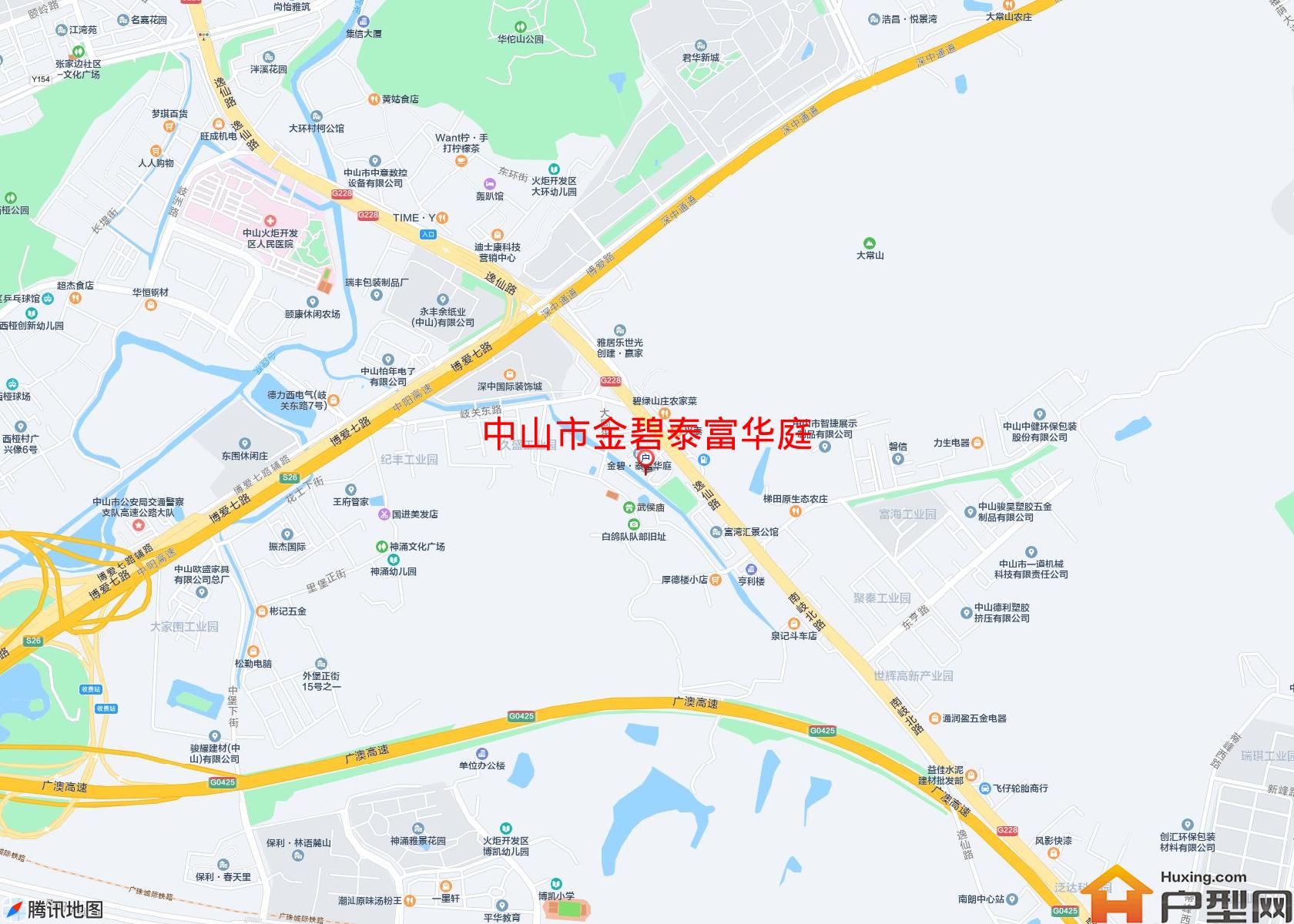 金碧泰富华庭小区 - 户型网
