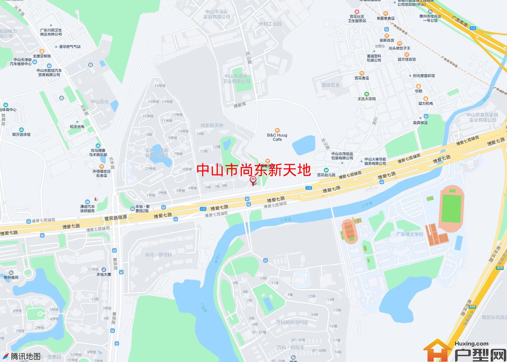 尚东新天地小区 - 户型网