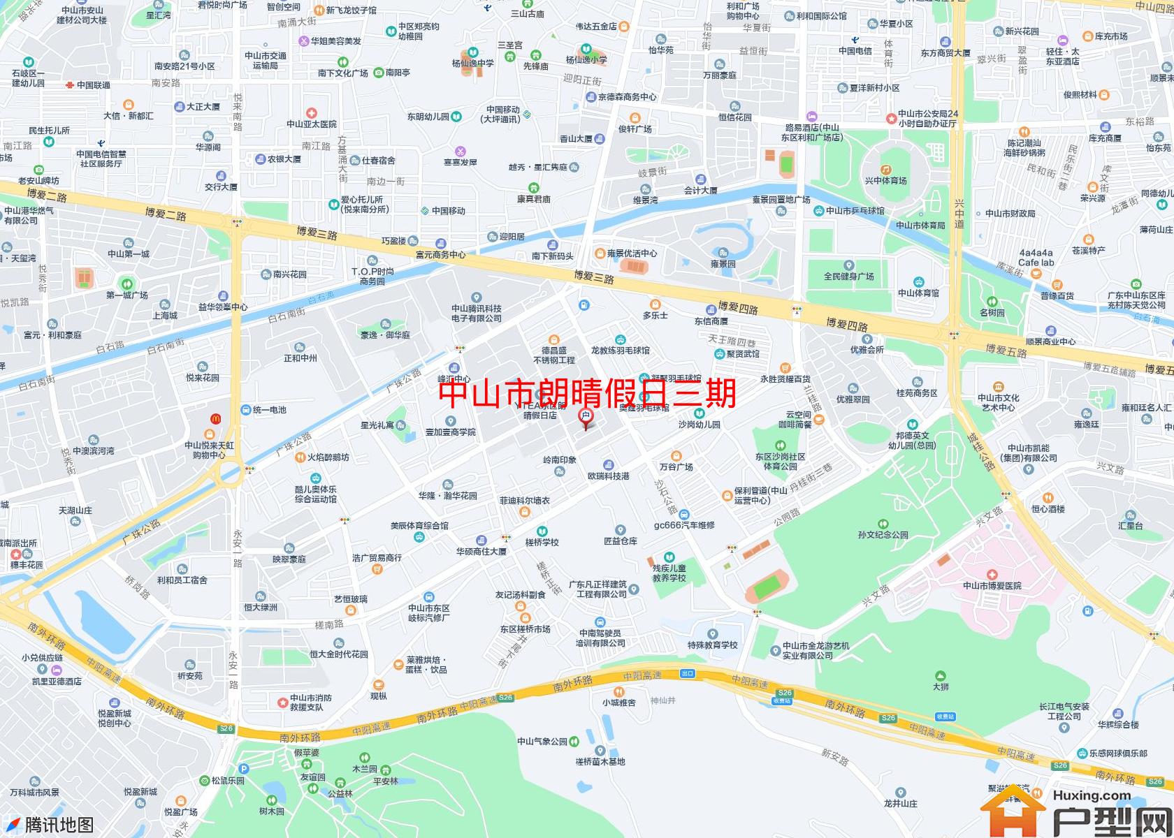 朗晴假日三期小区 - 户型网