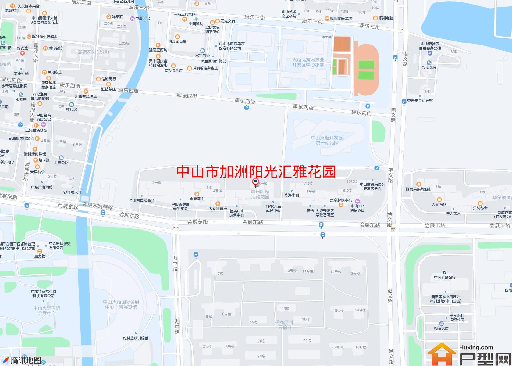 加洲阳光汇雅花园小区 - 户型网