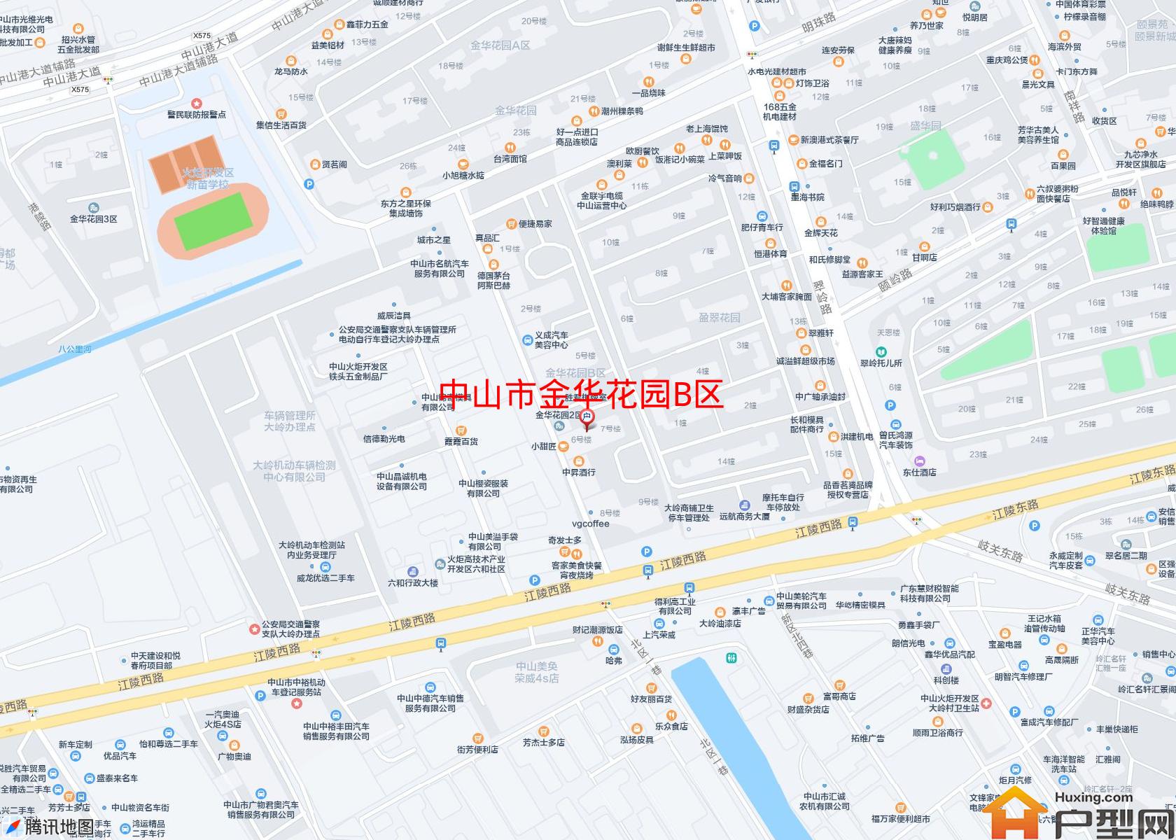 金华花园B区小区 - 户型网