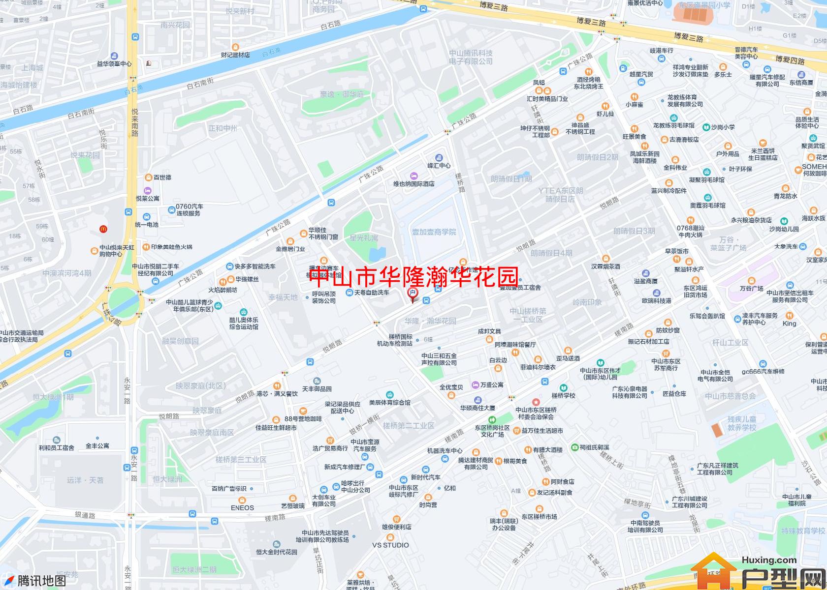 华隆瀚华花园小区 - 户型网