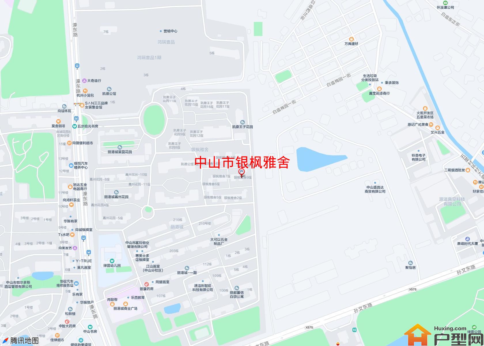 银枫雅舍小区 - 户型网