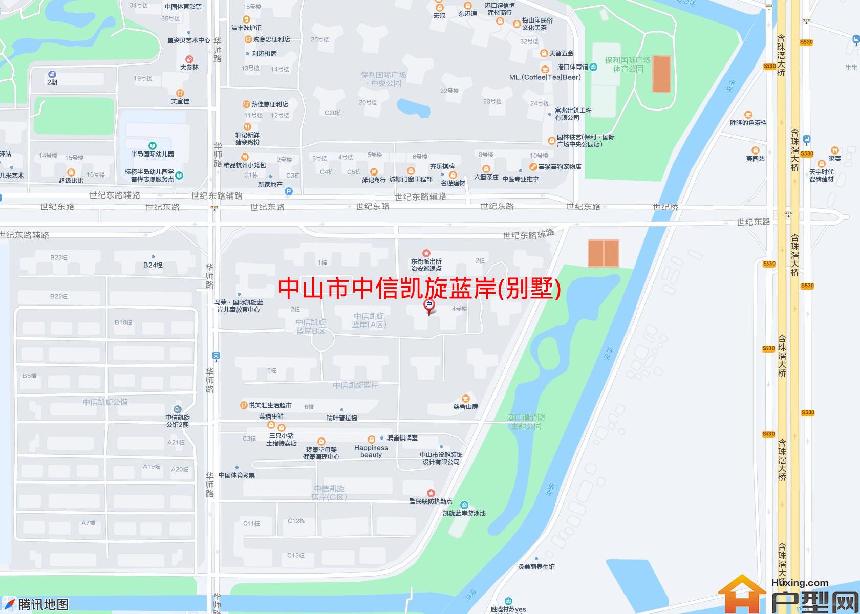 中信凯旋蓝岸(别墅)小区 - 户型网