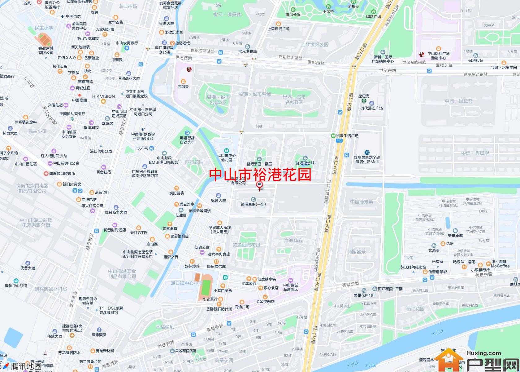 裕港花园小区 - 户型网