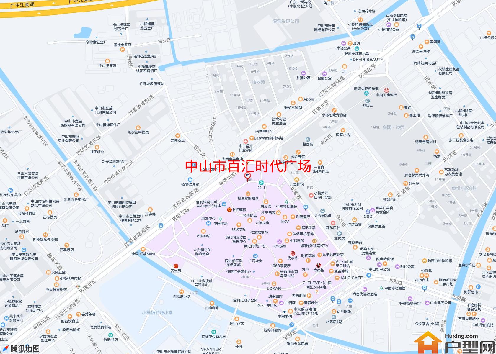 百汇时代广场小区 - 户型网