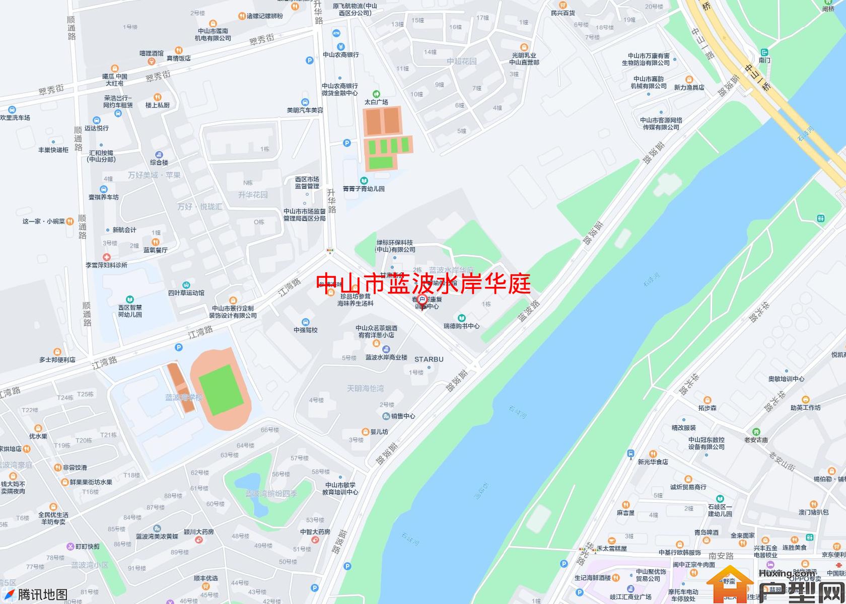 蓝波水岸华庭小区 - 户型网