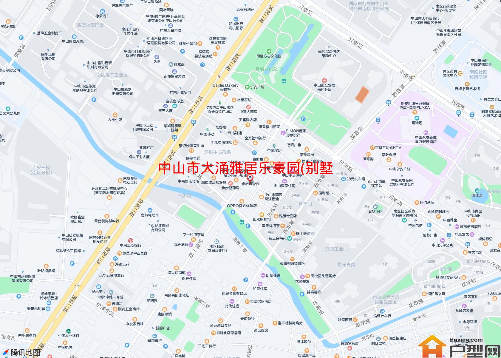 大涌雅居乐豪园(别墅)小区 - 户型网