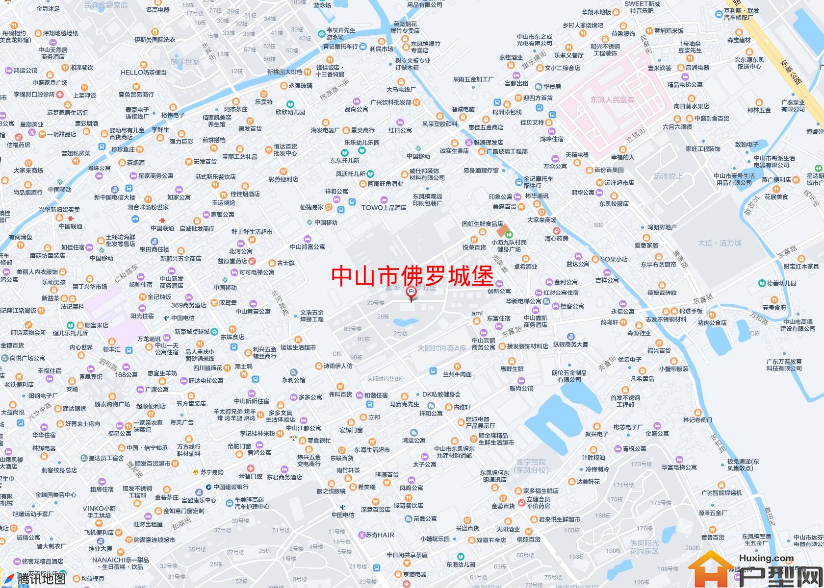 佛罗城堡小区 - 户型网