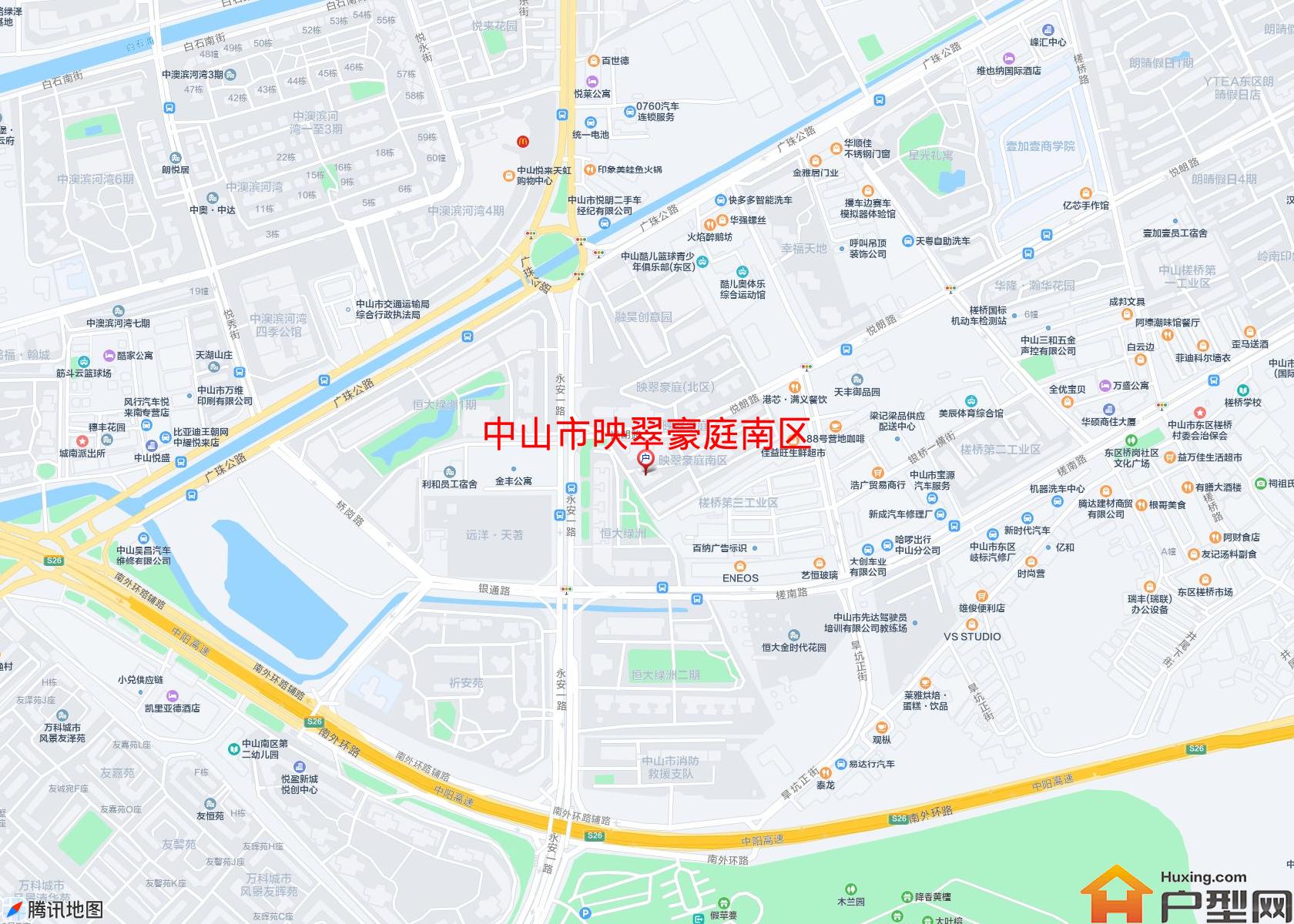 映翠豪庭南区小区 - 户型网