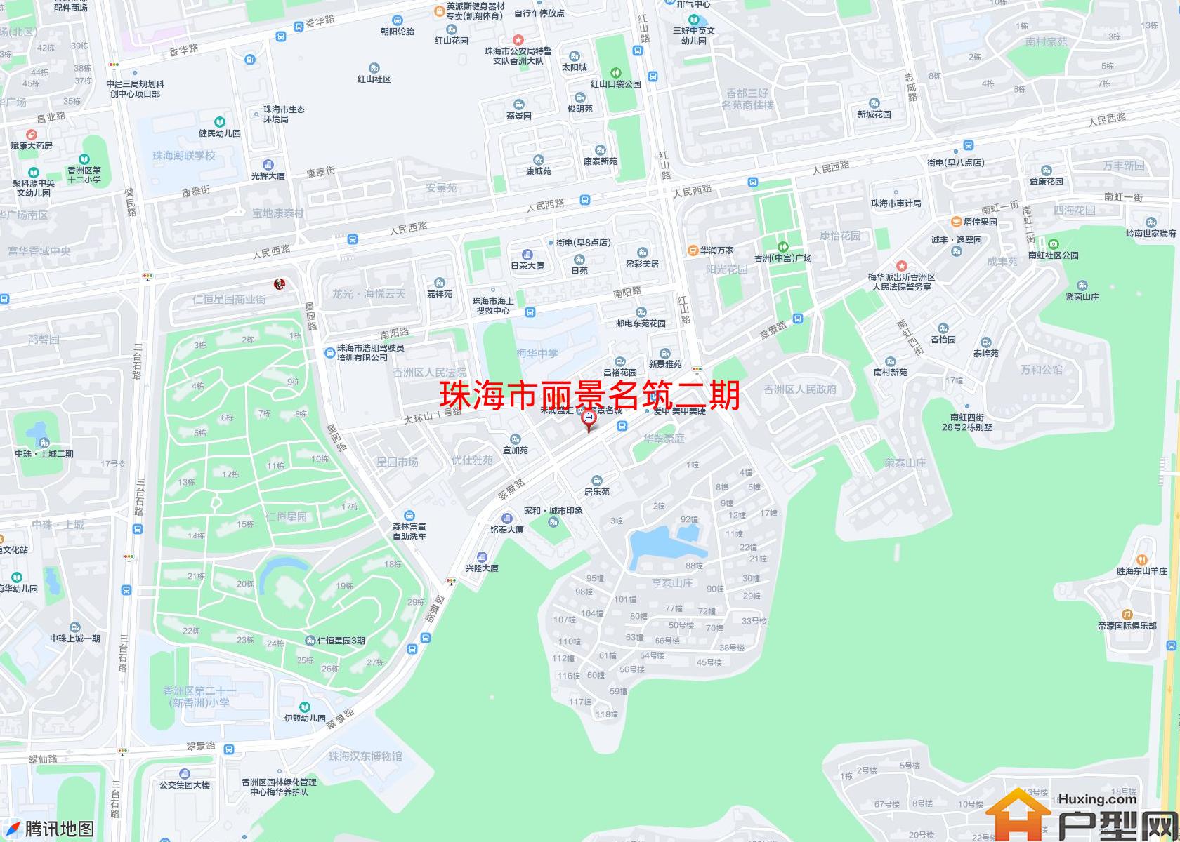 丽景名筑二期小区 - 户型网