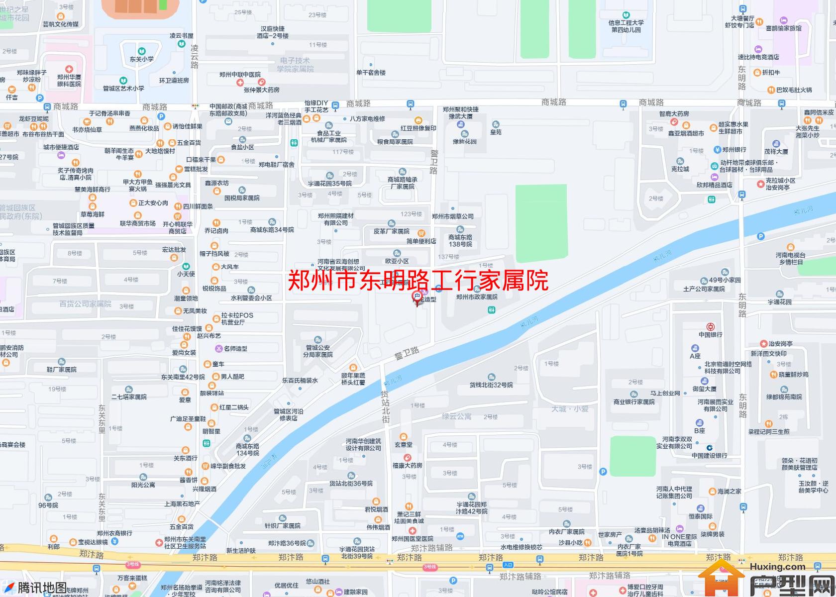 东明路工行家属院小区 - 户型网