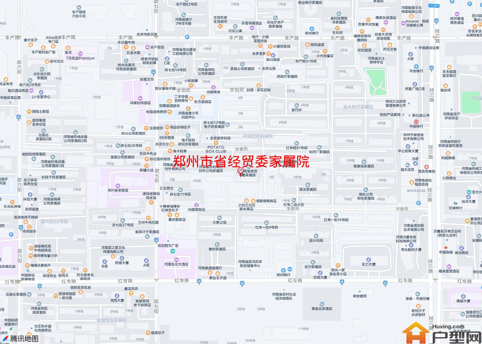 省经贸委家属院小区 - 户型网