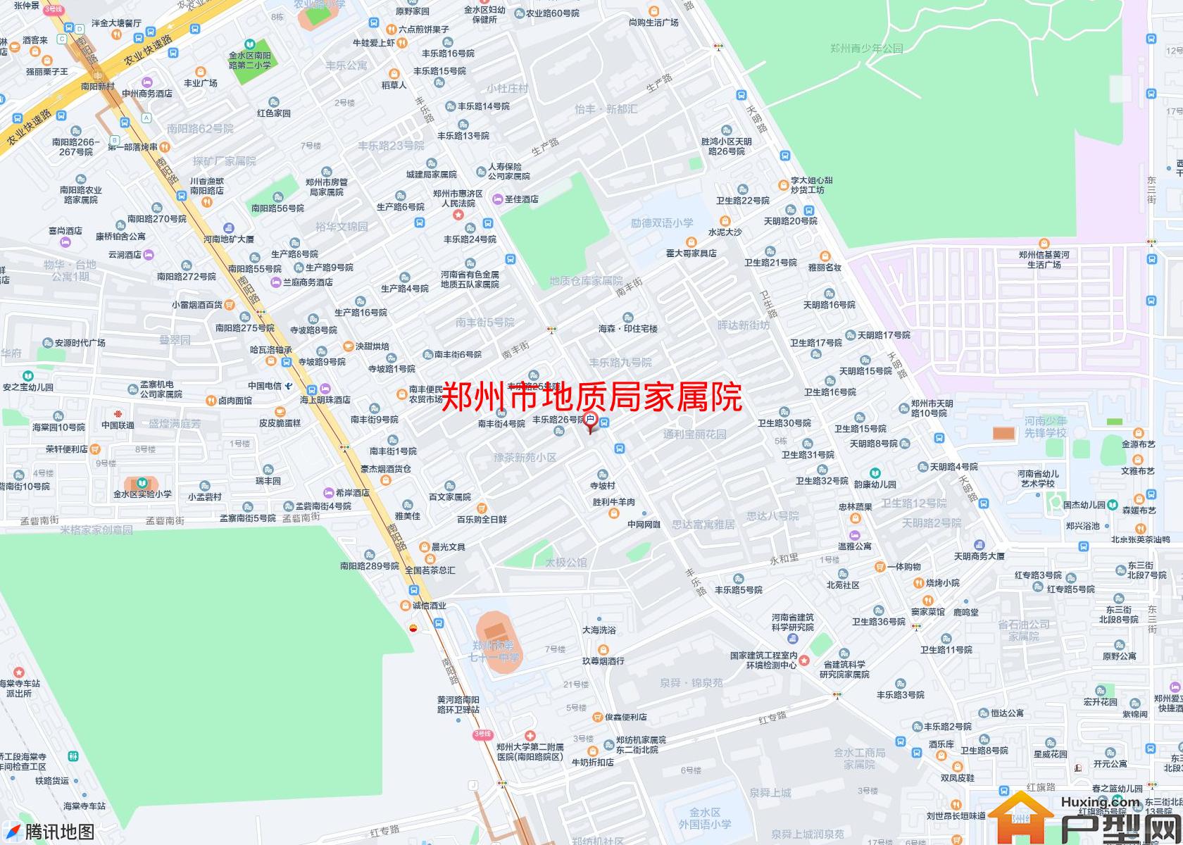 地质局家属院小区 - 户型网