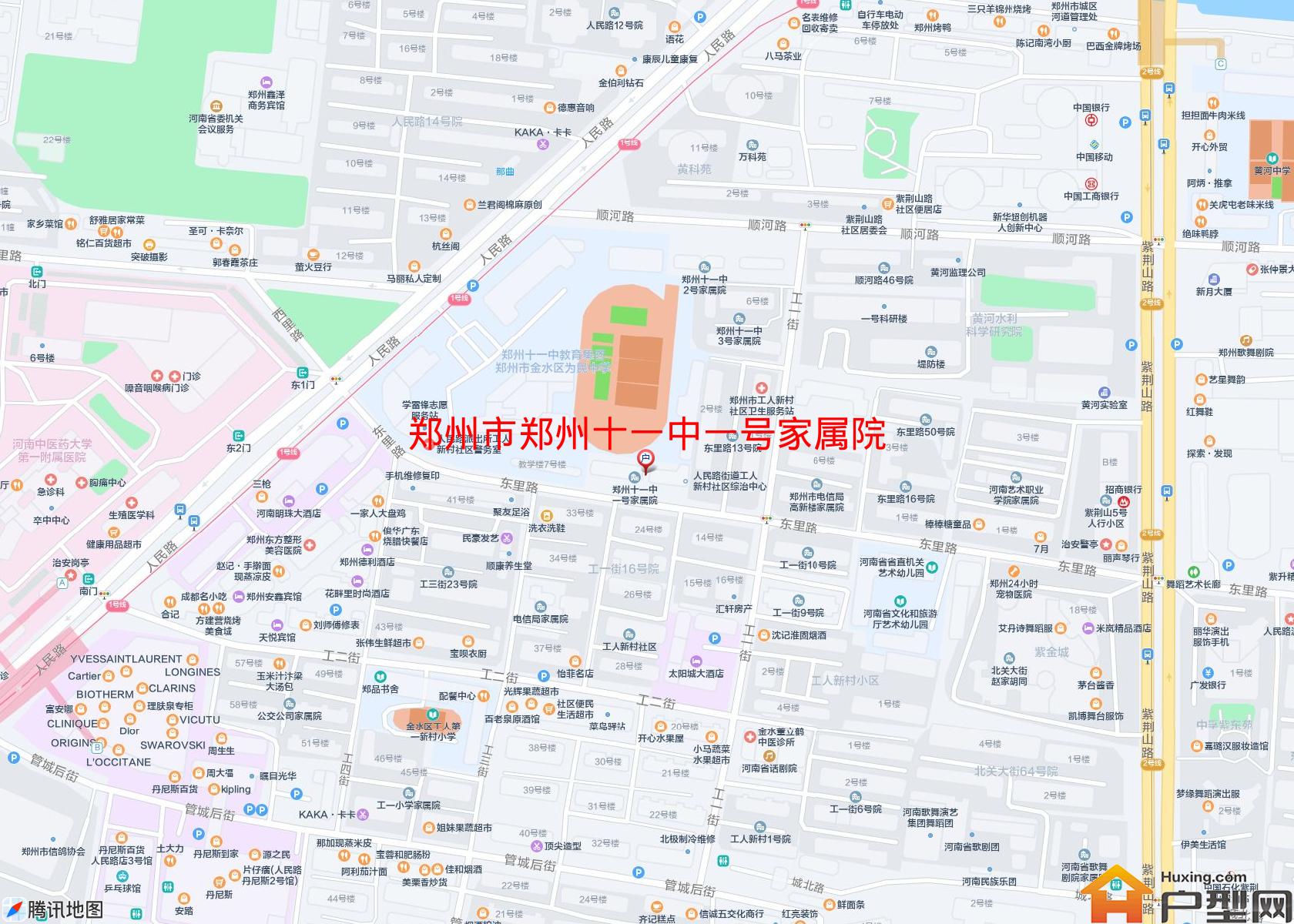 郑州十一中一号家属院小区 - 户型网