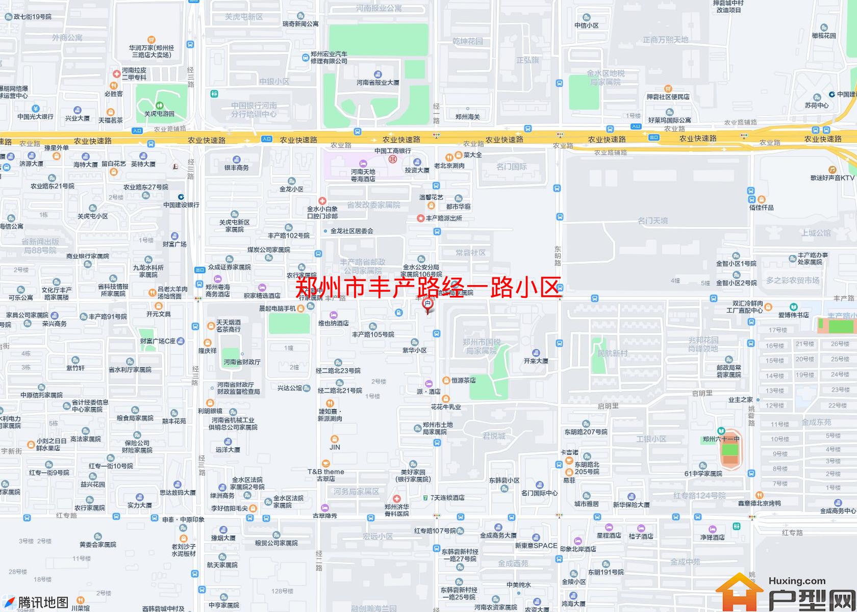 丰产路经一路小区小区 - 户型网