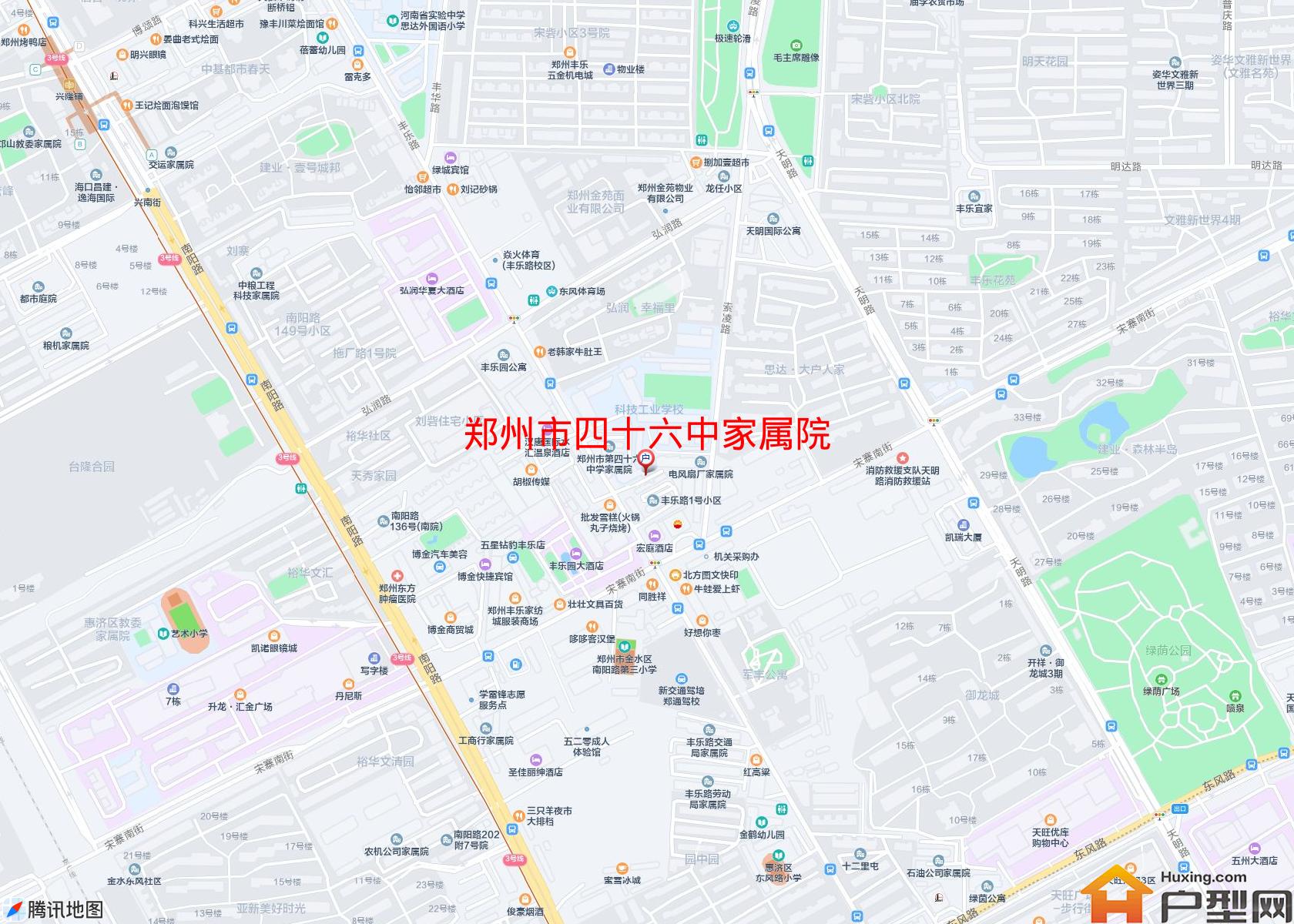 四十六中家属院小区 - 户型网