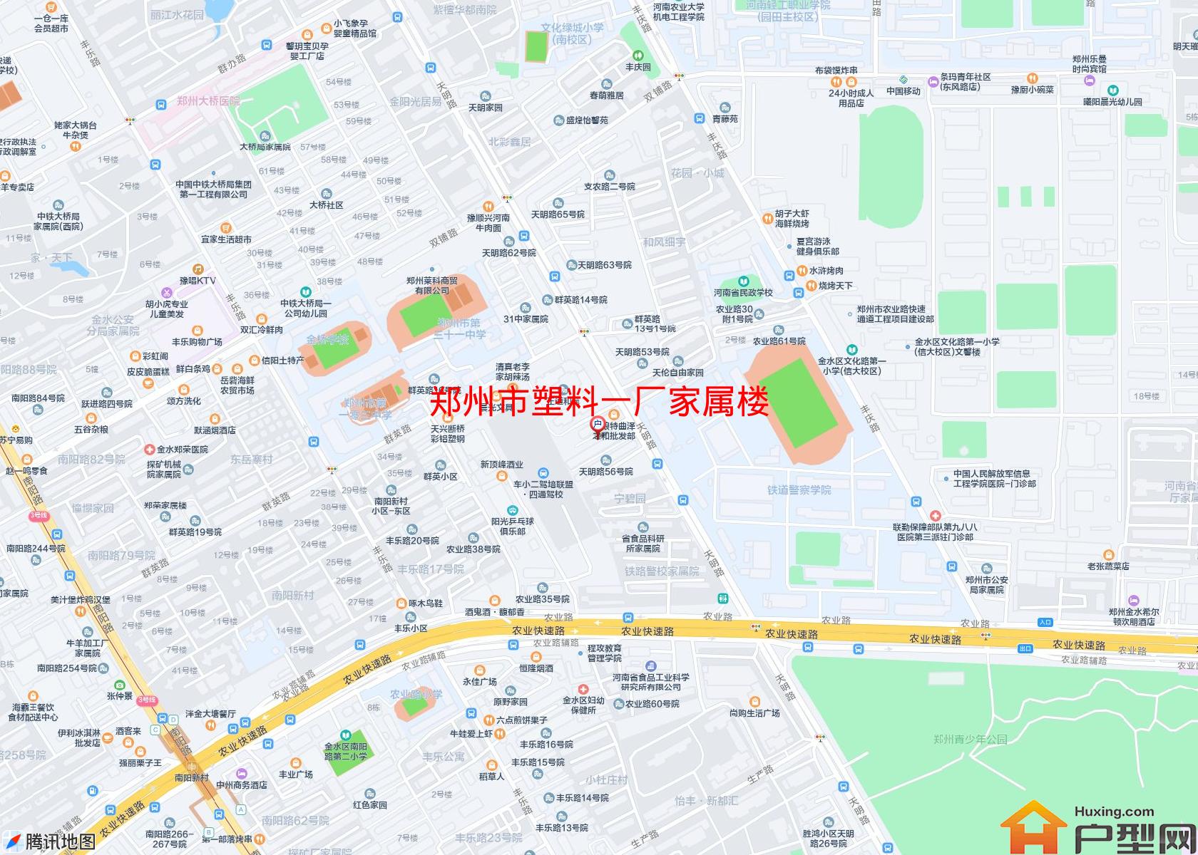 塑料一厂家属楼小区 - 户型网