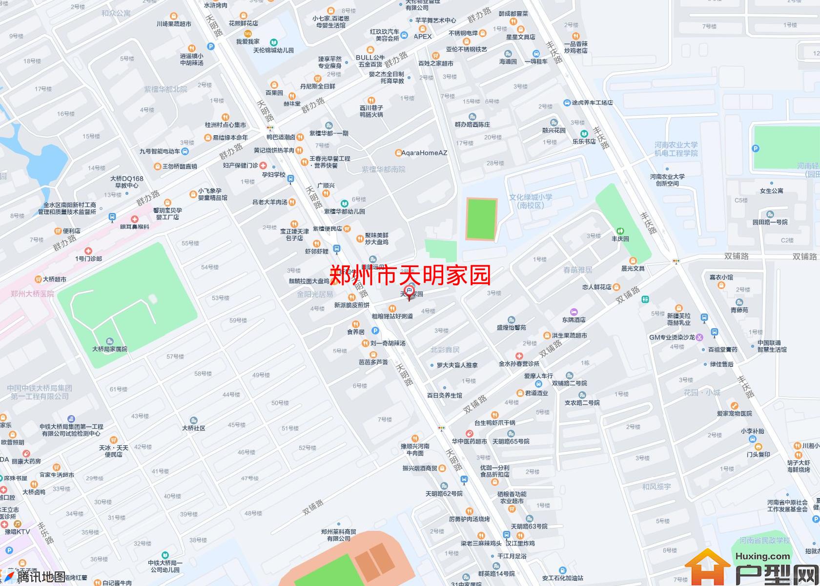 天明家园小区 - 户型网