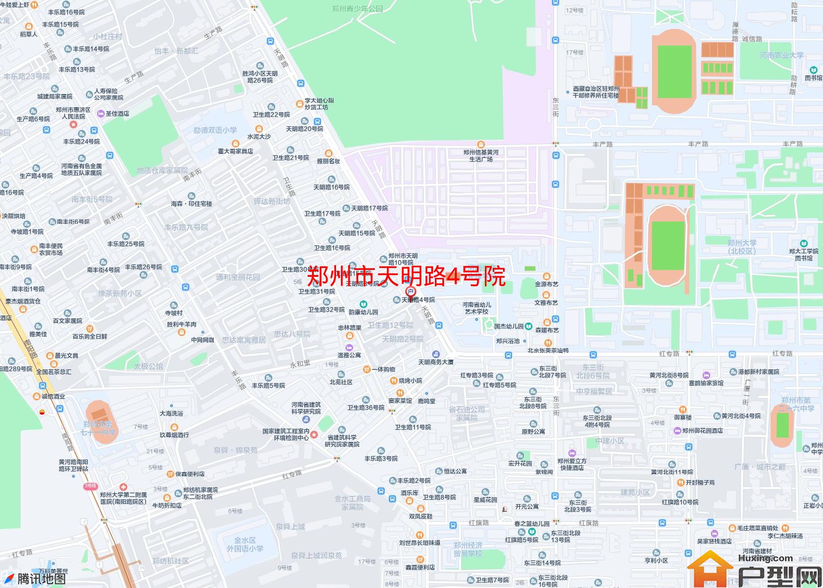 天明路4号院小区 - 户型网