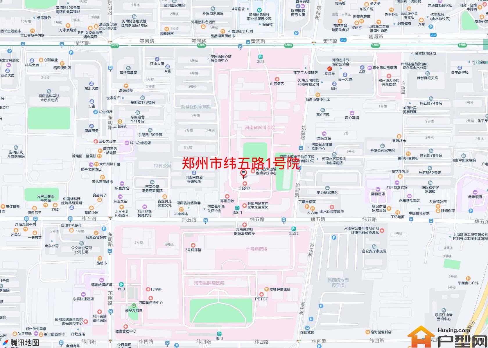 纬五路1号院小区 - 户型网