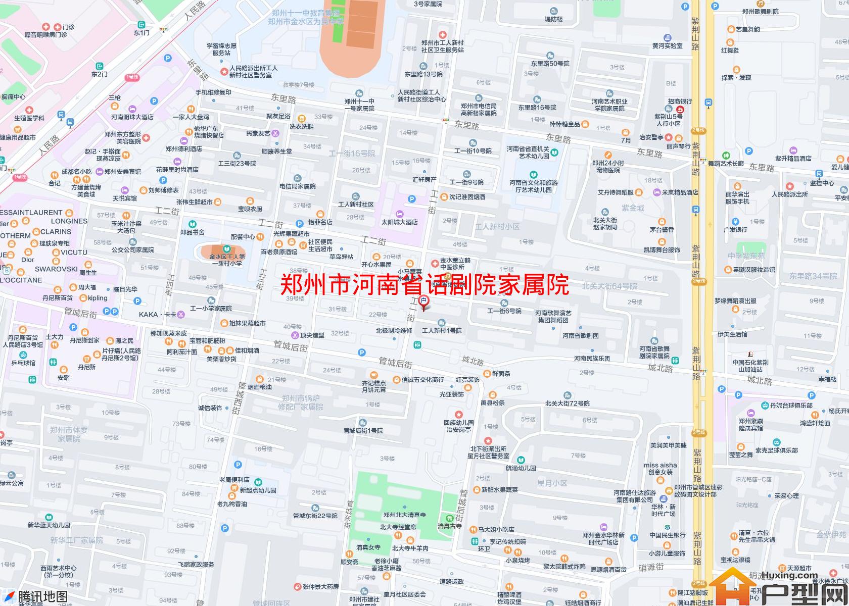 河南省话剧院家属院小区 - 户型网