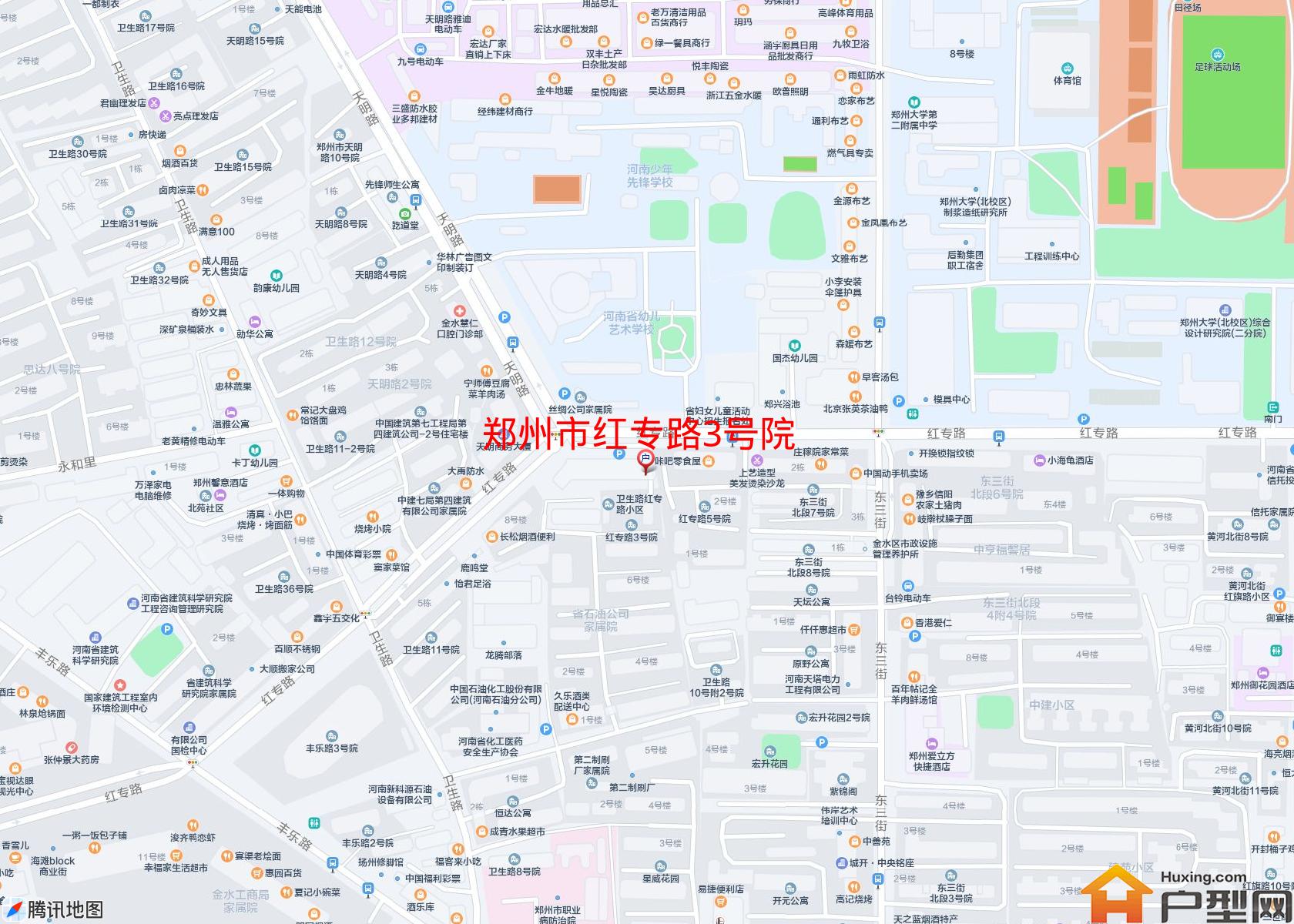 红专路3号院小区 - 户型网