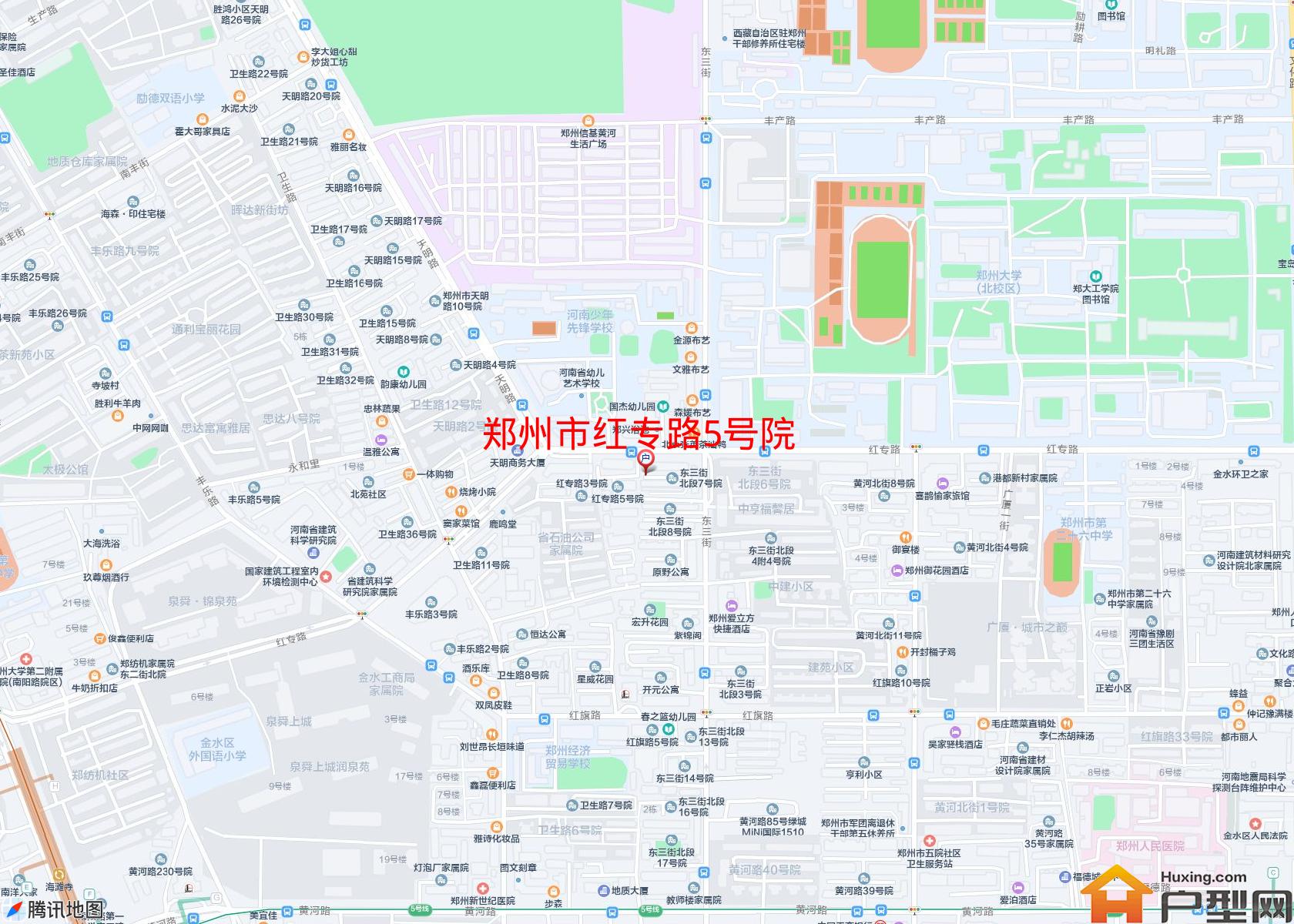 红专路5号院小区 - 户型网