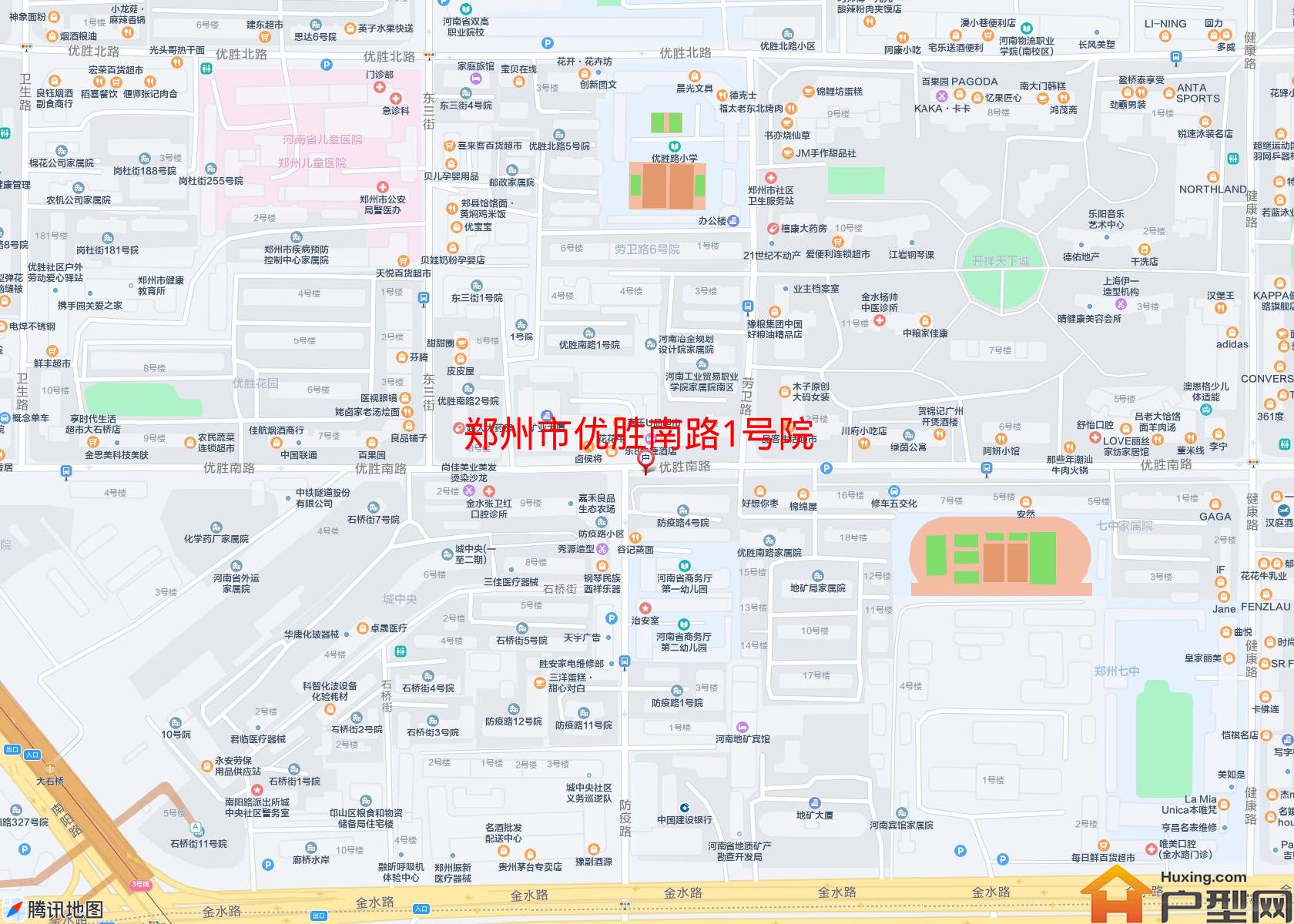 优胜南路1号院小区 - 户型网
