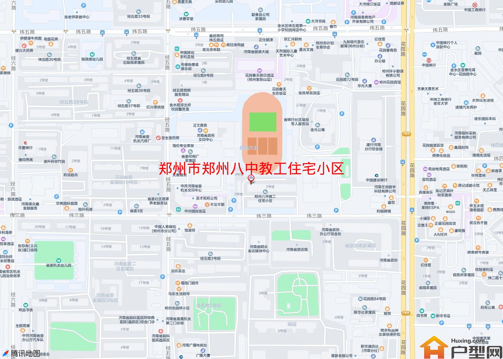 郑州八中教工住宅小区小区 - 户型网