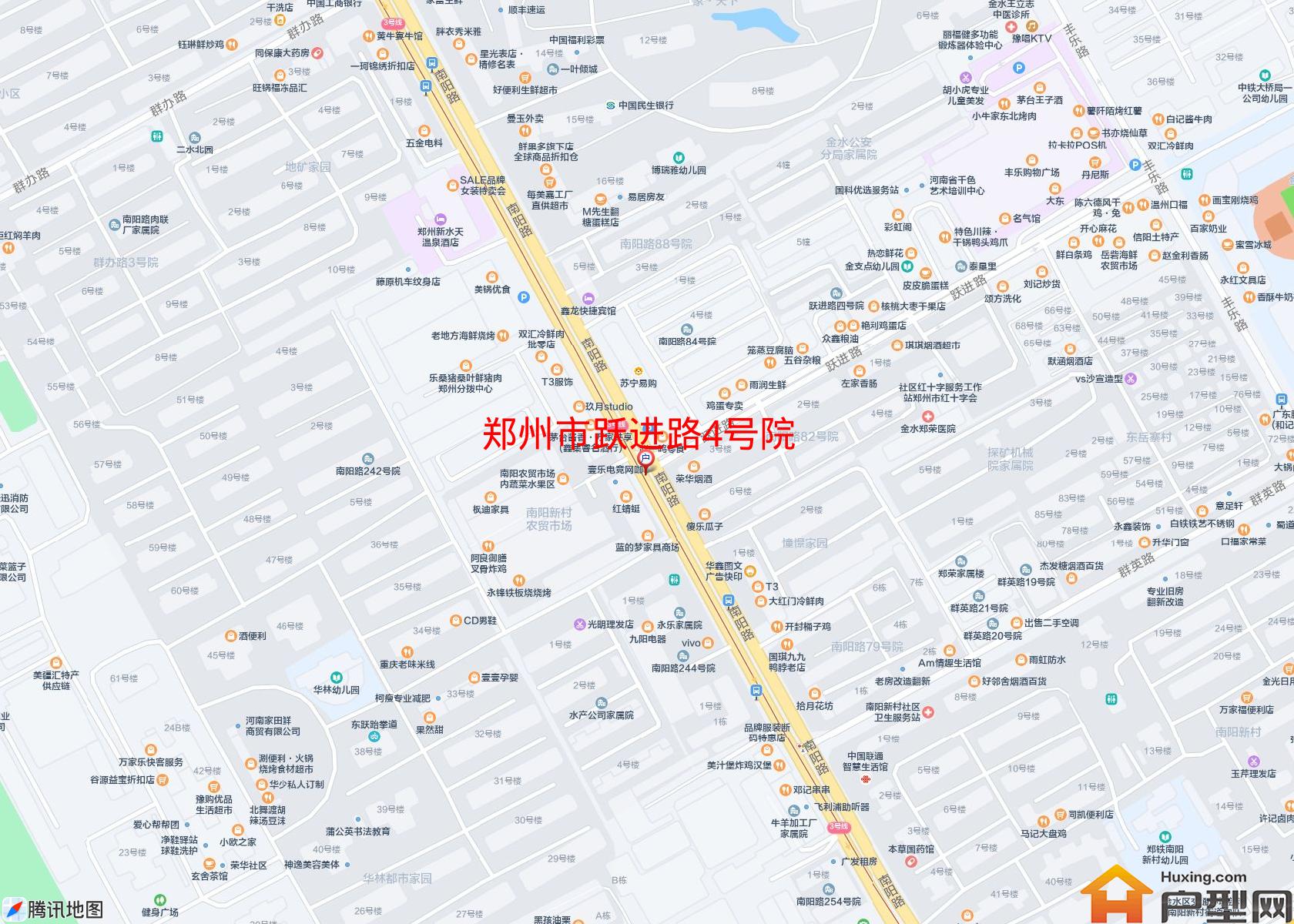 跃进路4号院小区 - 户型网