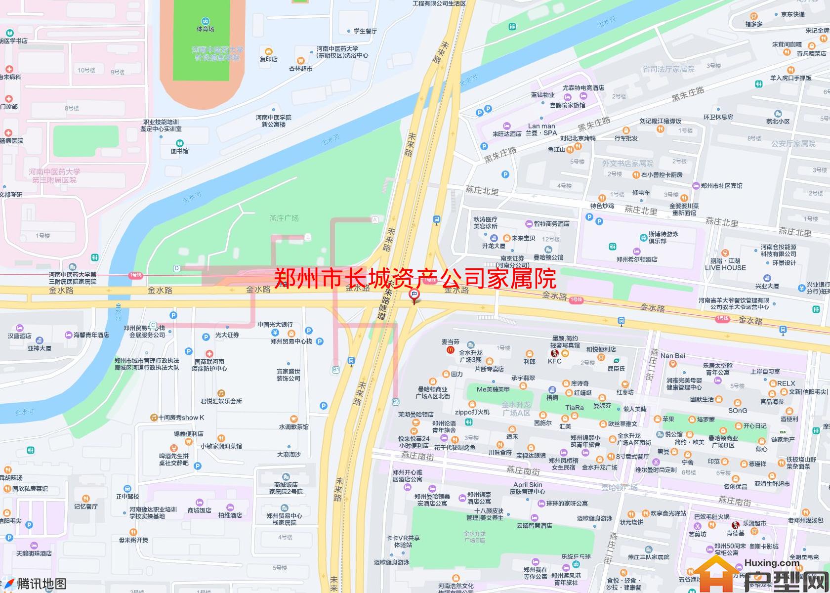 长城资产公司家属院小区 - 户型网
