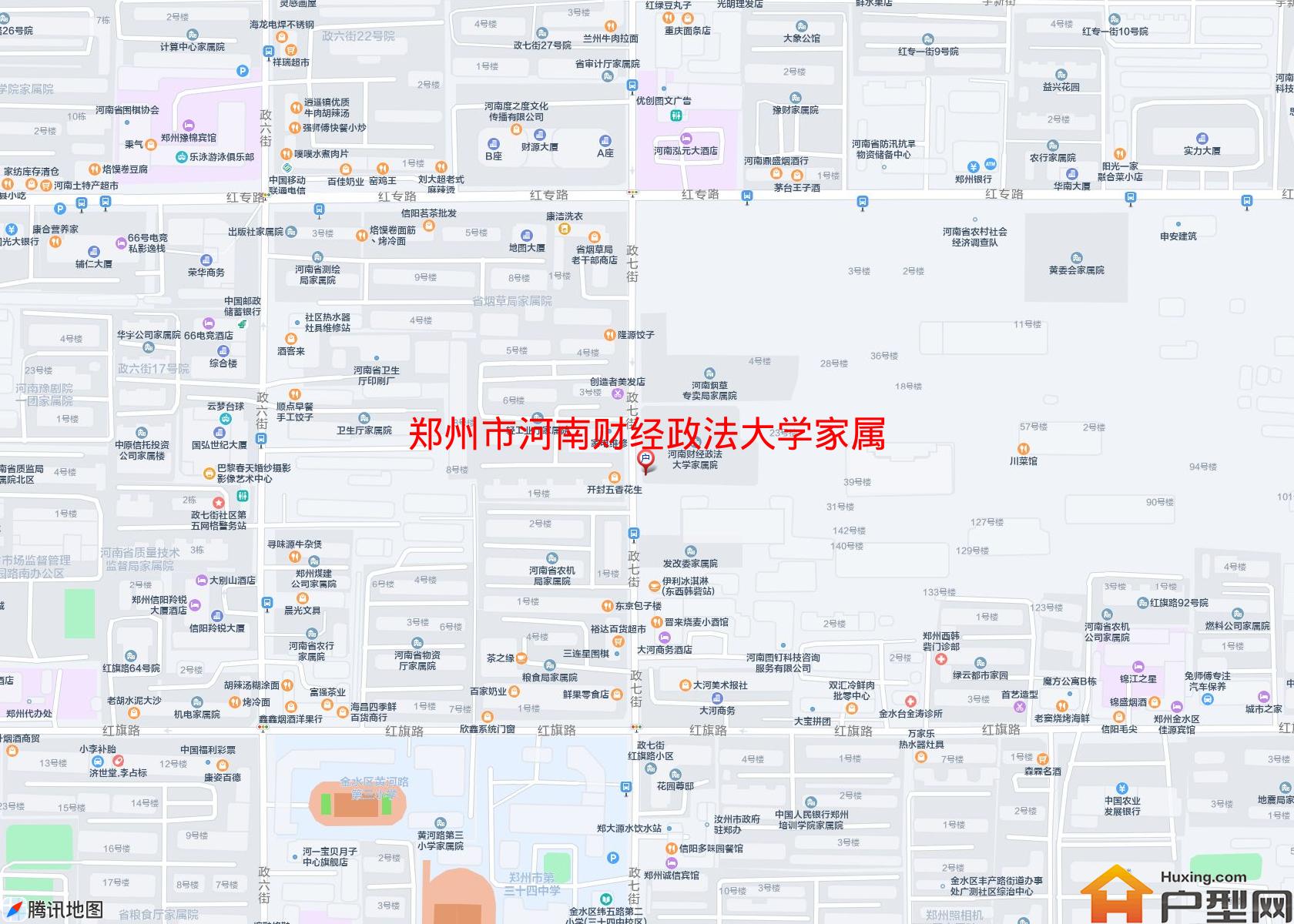 河南财经政法大学家属院小区 - 户型网