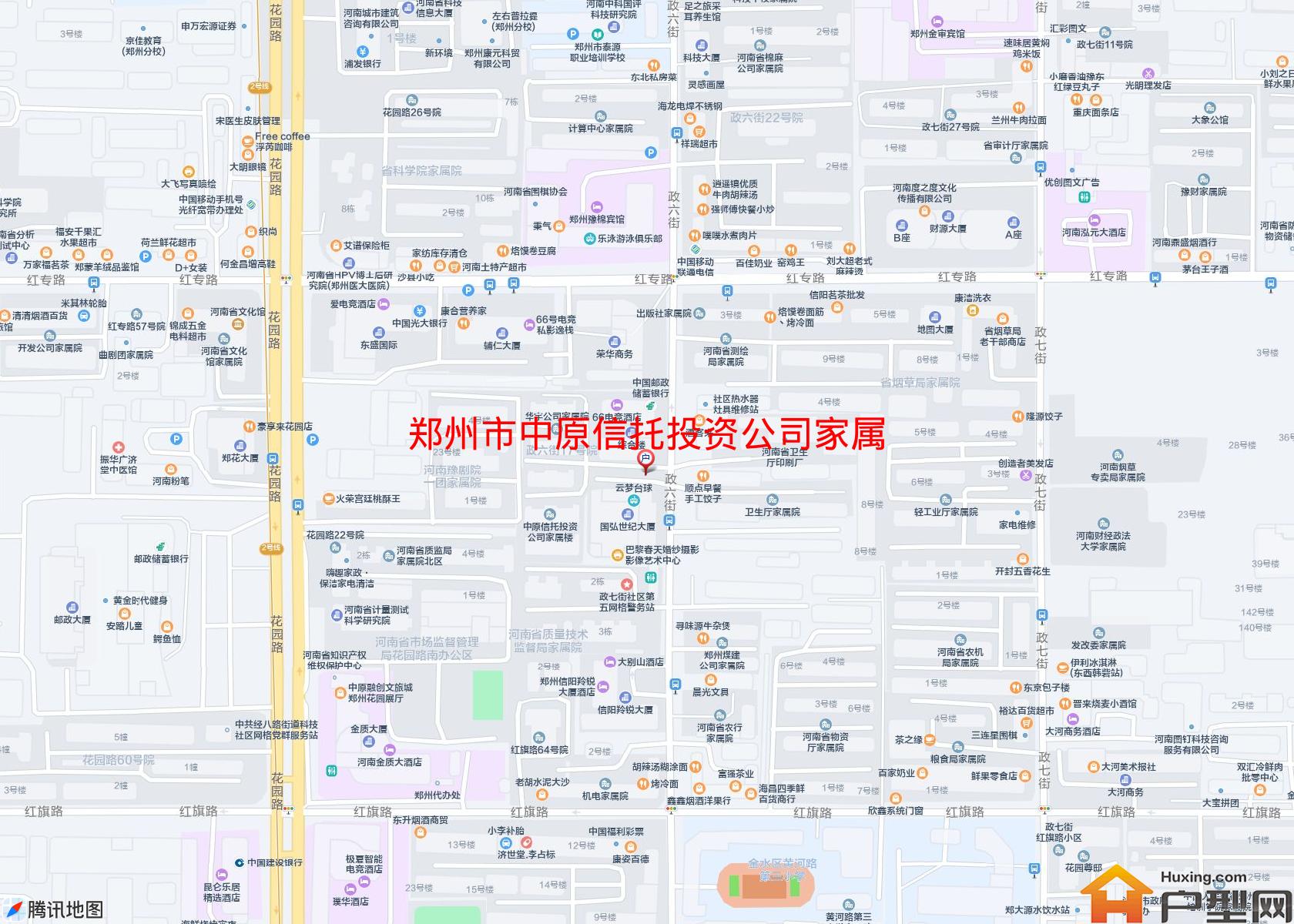 中原信托投资公司家属楼小区 - 户型网
