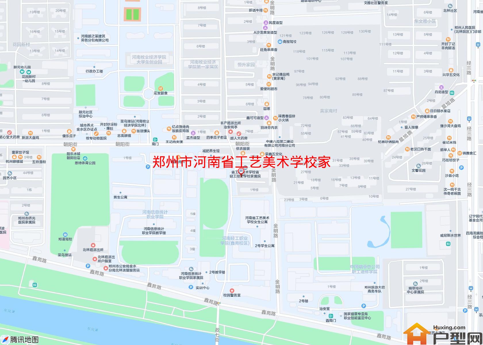 河南省工艺美术学校家属院小区 - 户型网